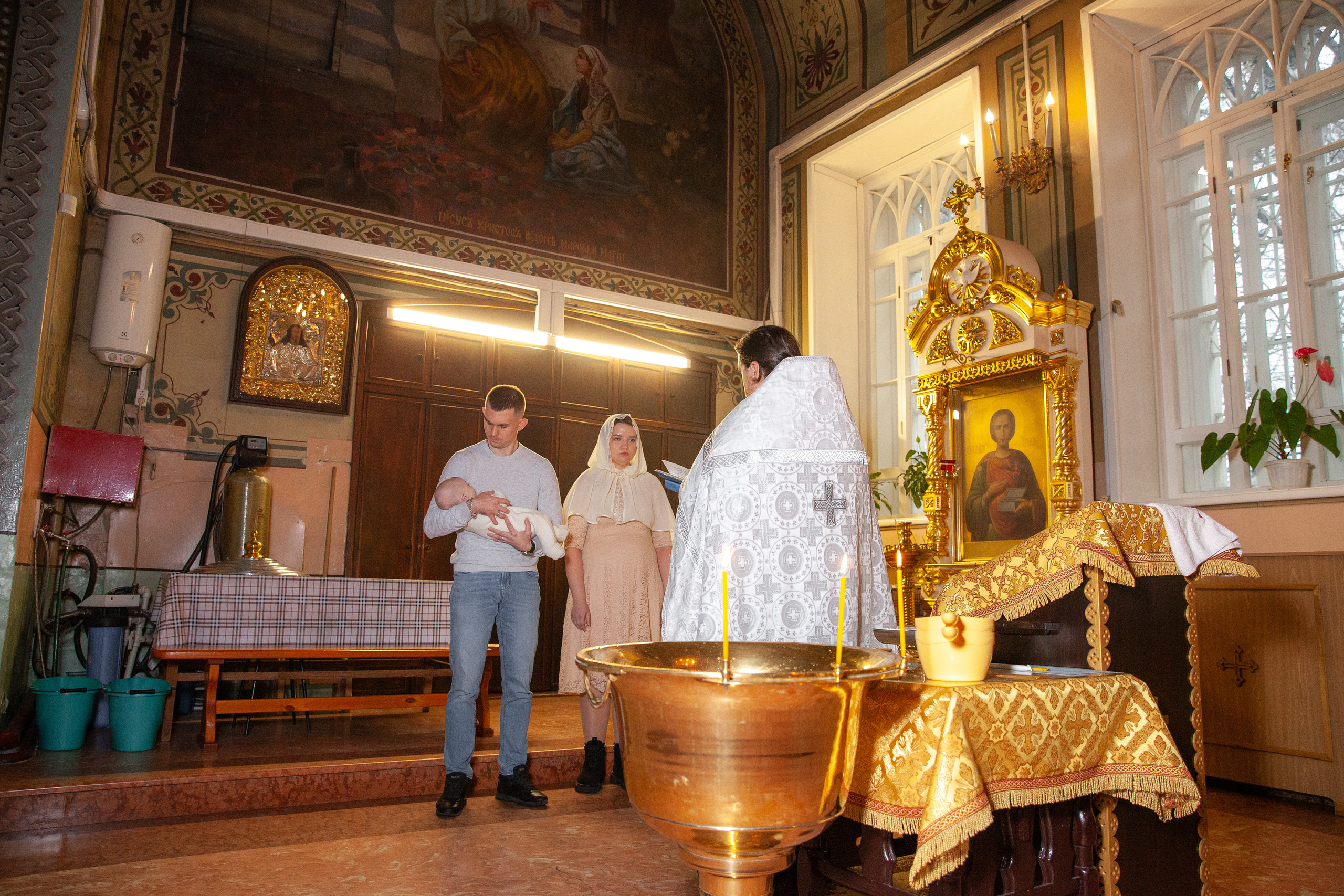 Фотосессия Крещение. Фотограф в Железнодорожном и Балашихе