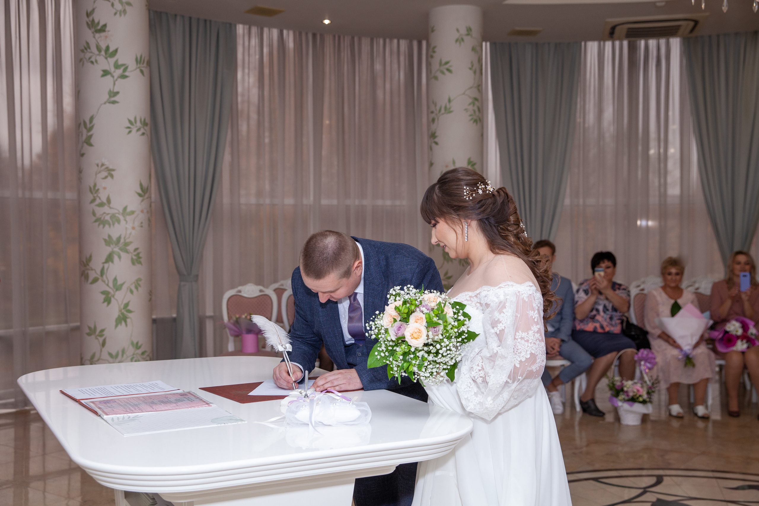 Первые фотографии свадьбы Анастасии и Сергея. Фотограф в Железнодорожном и Балашихе