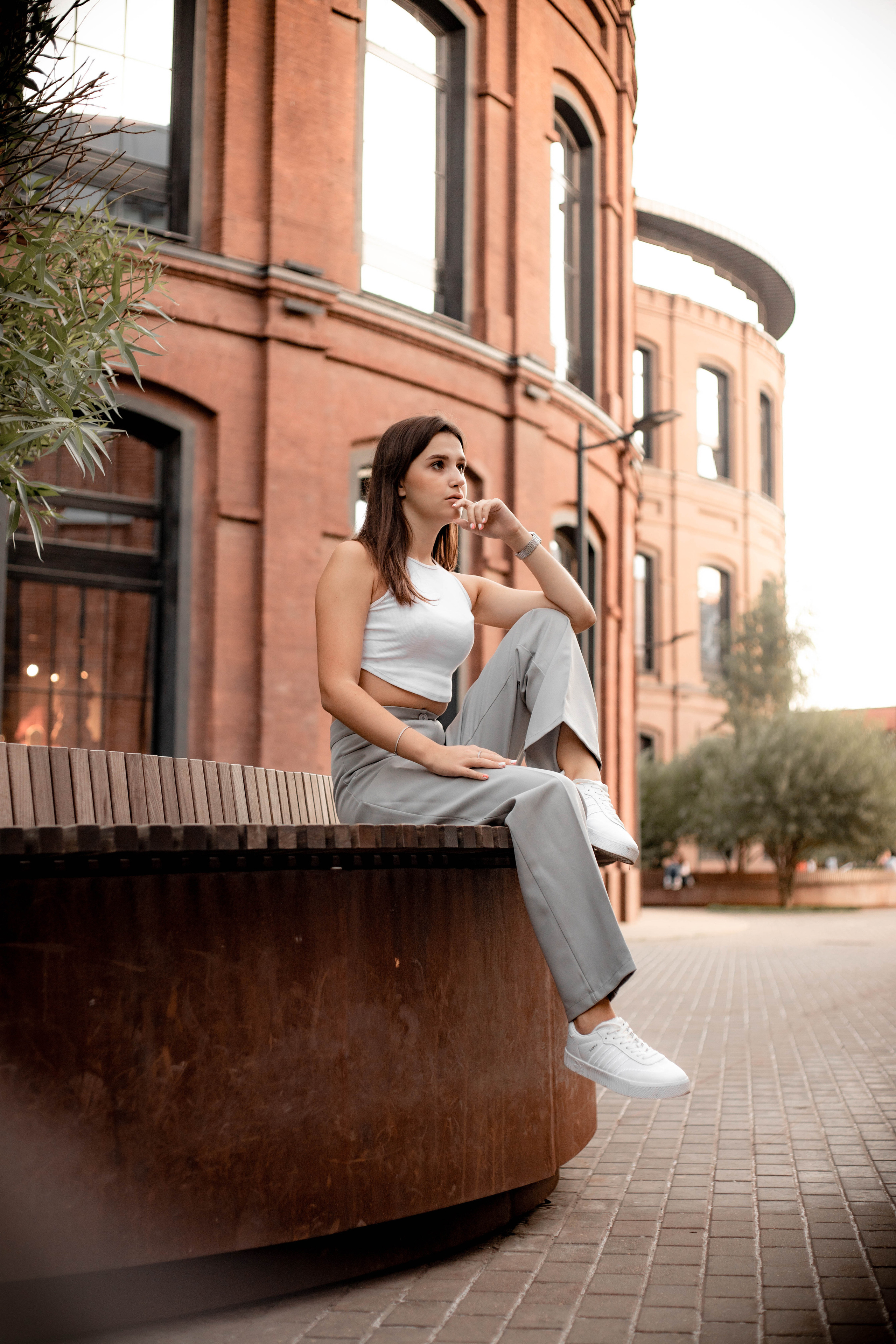 Женская фотосессия на заводе Арма. Фотограф в Железнодорожном и Балашихе