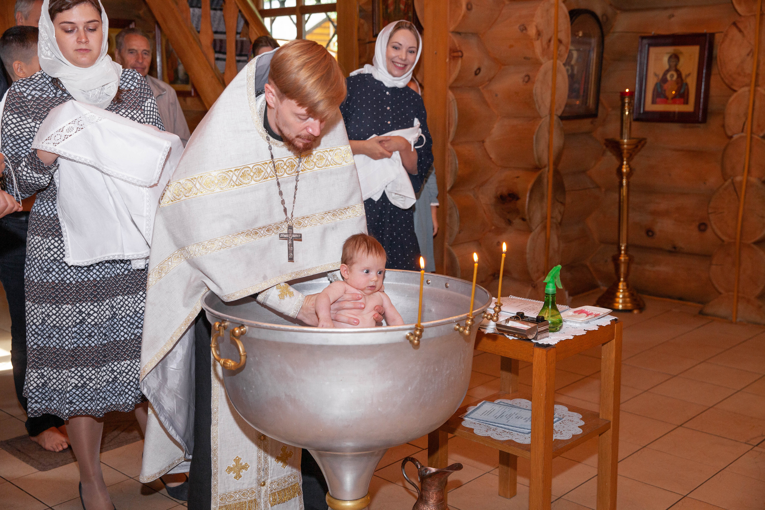 Таинство крещения ВНИИПО. Фотограф в Железнодорожном и Балашихе