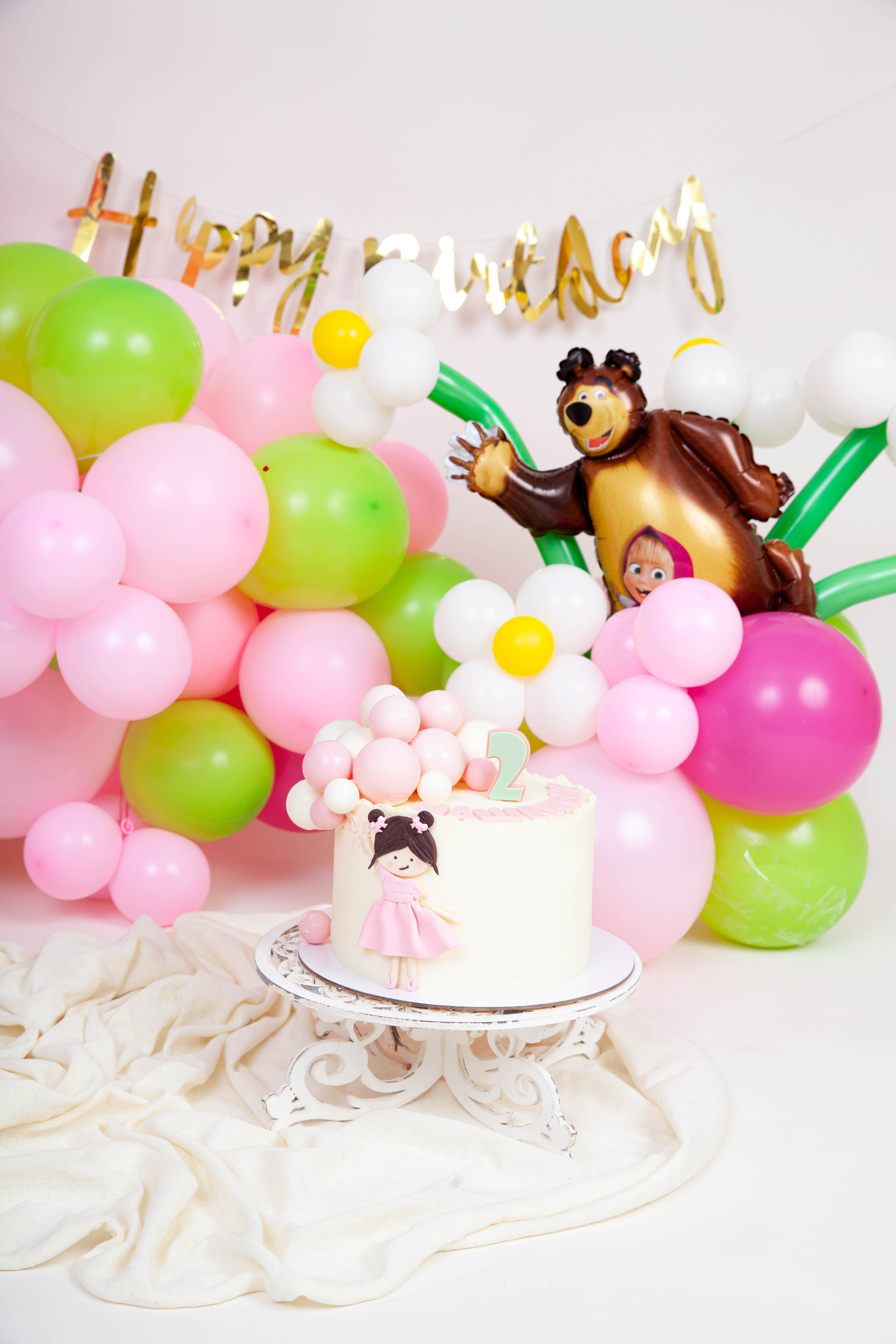 Фотосессия на день рождения Машеньки. Фотограф в Железнодорожном и Балашихе