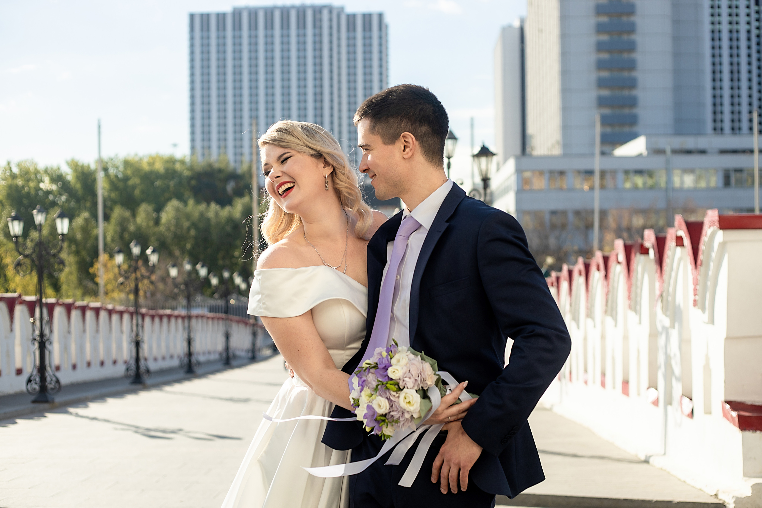 Первые фотографии свадьбы Анны и Игоря. Фотограф в Железнодорожном и Балашихе