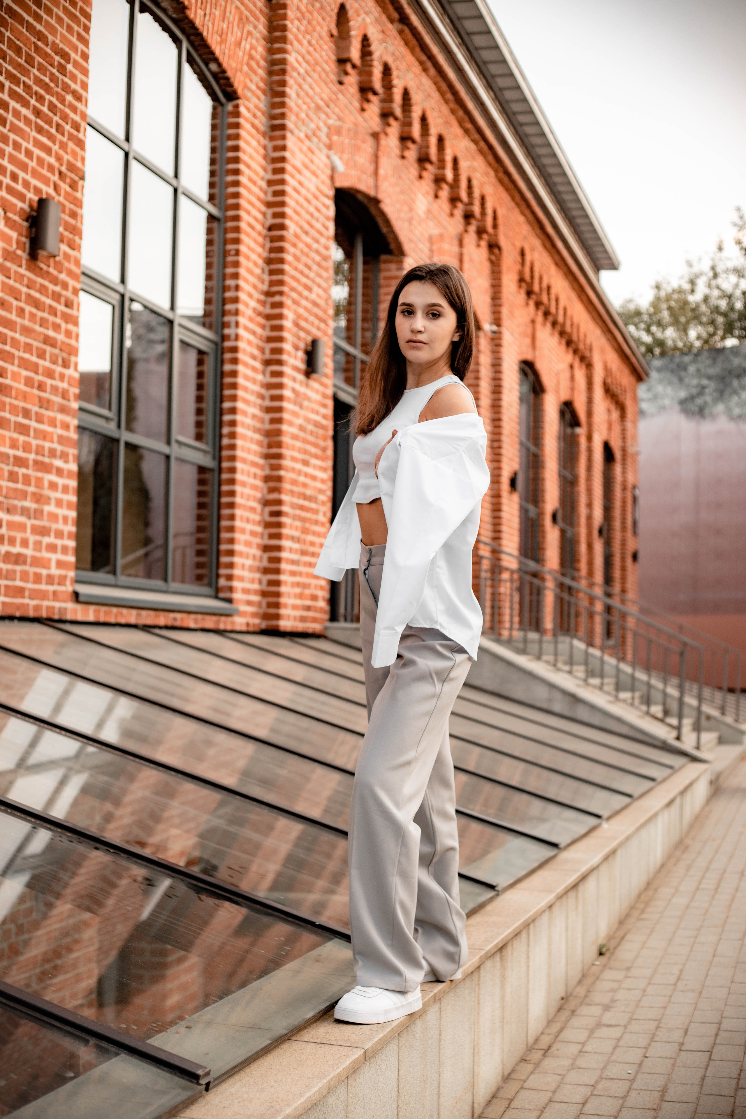 Женская фотосессия на заводе Арма. Фотограф в Железнодорожном и Балашихе