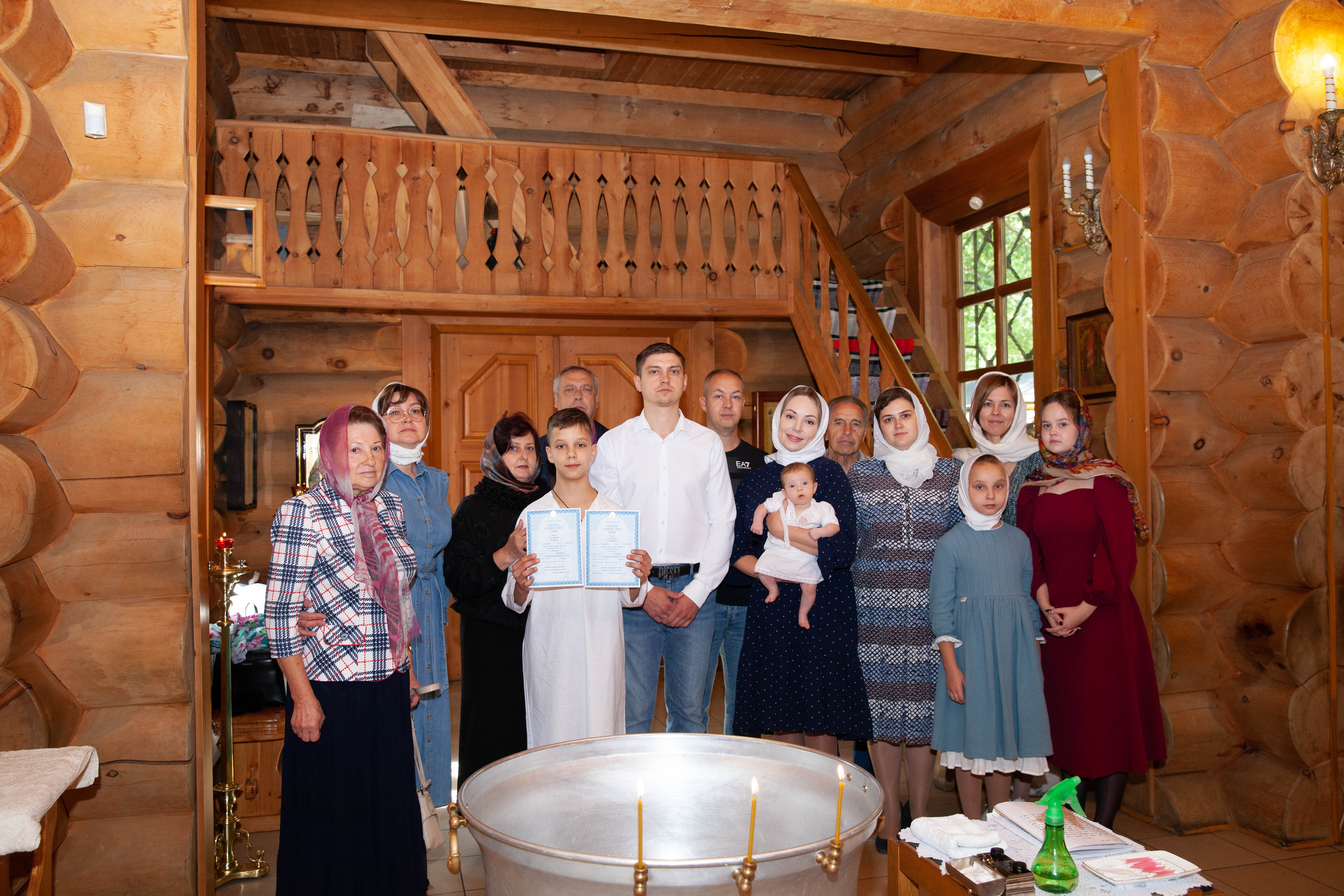 Таинство крещения ВНИИПО. Фотограф в Железнодорожном и Балашихе