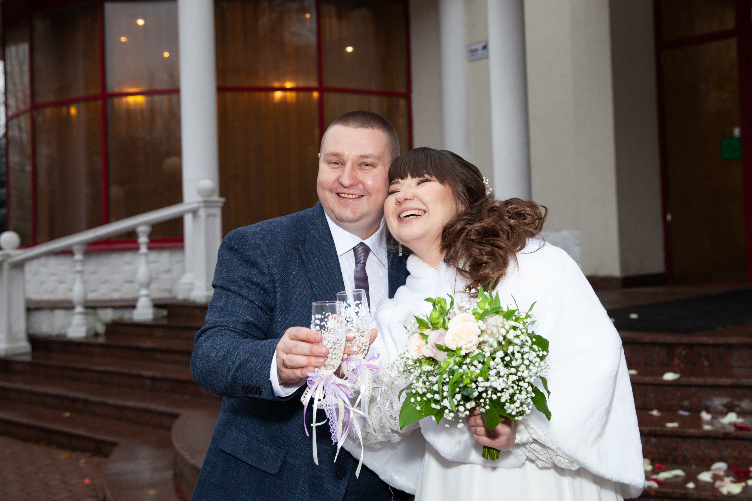 Первые фотографии свадьбы Анастасии и Сергея. Фотограф в Железнодорожном и Балашихе