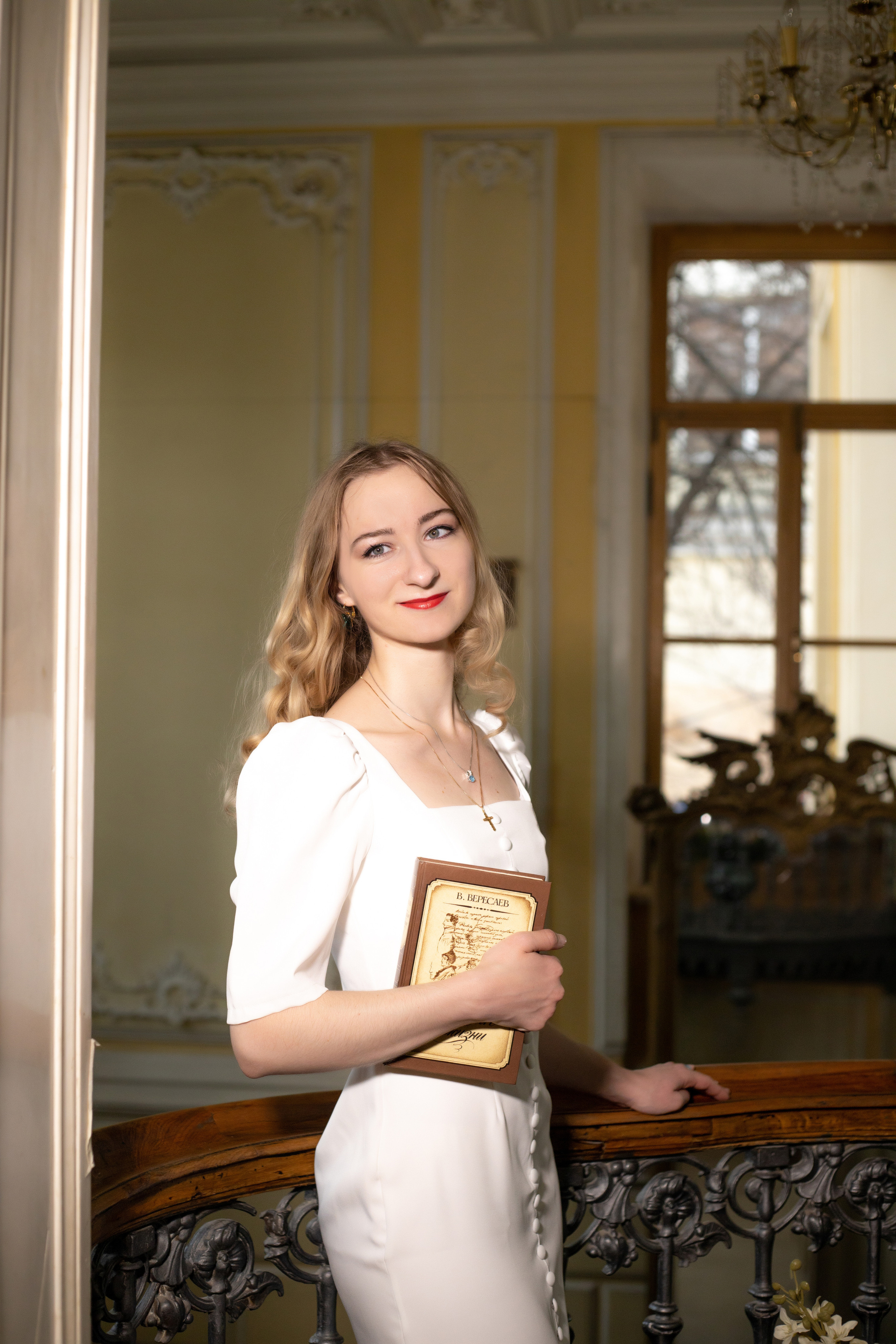 Портретная съемка в библиотеке. Фотограф в Железнодорожном и Балашихе