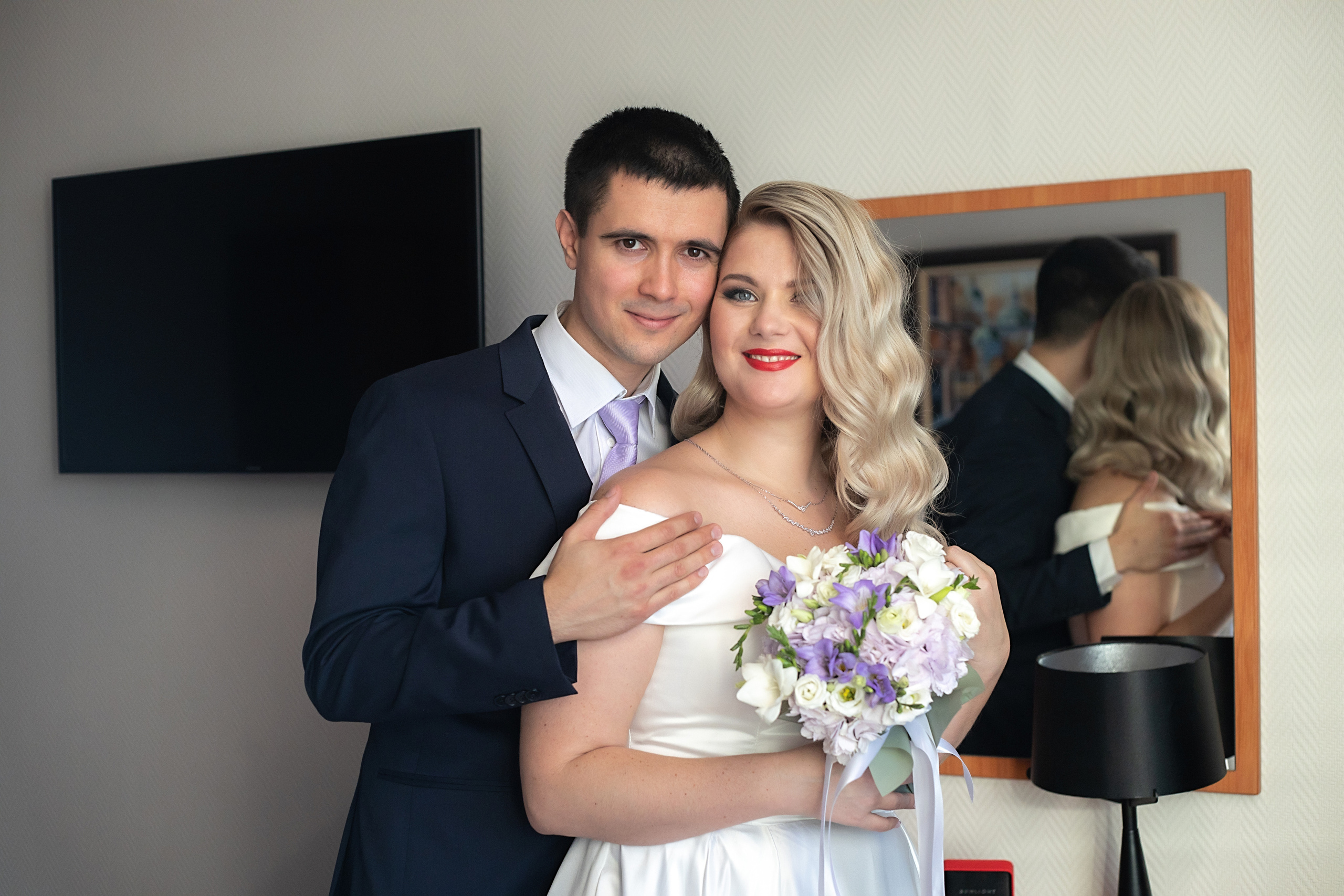 Первые фотографии свадьбы Анны и Игоря. Фотограф в Железнодорожном и Балашихе