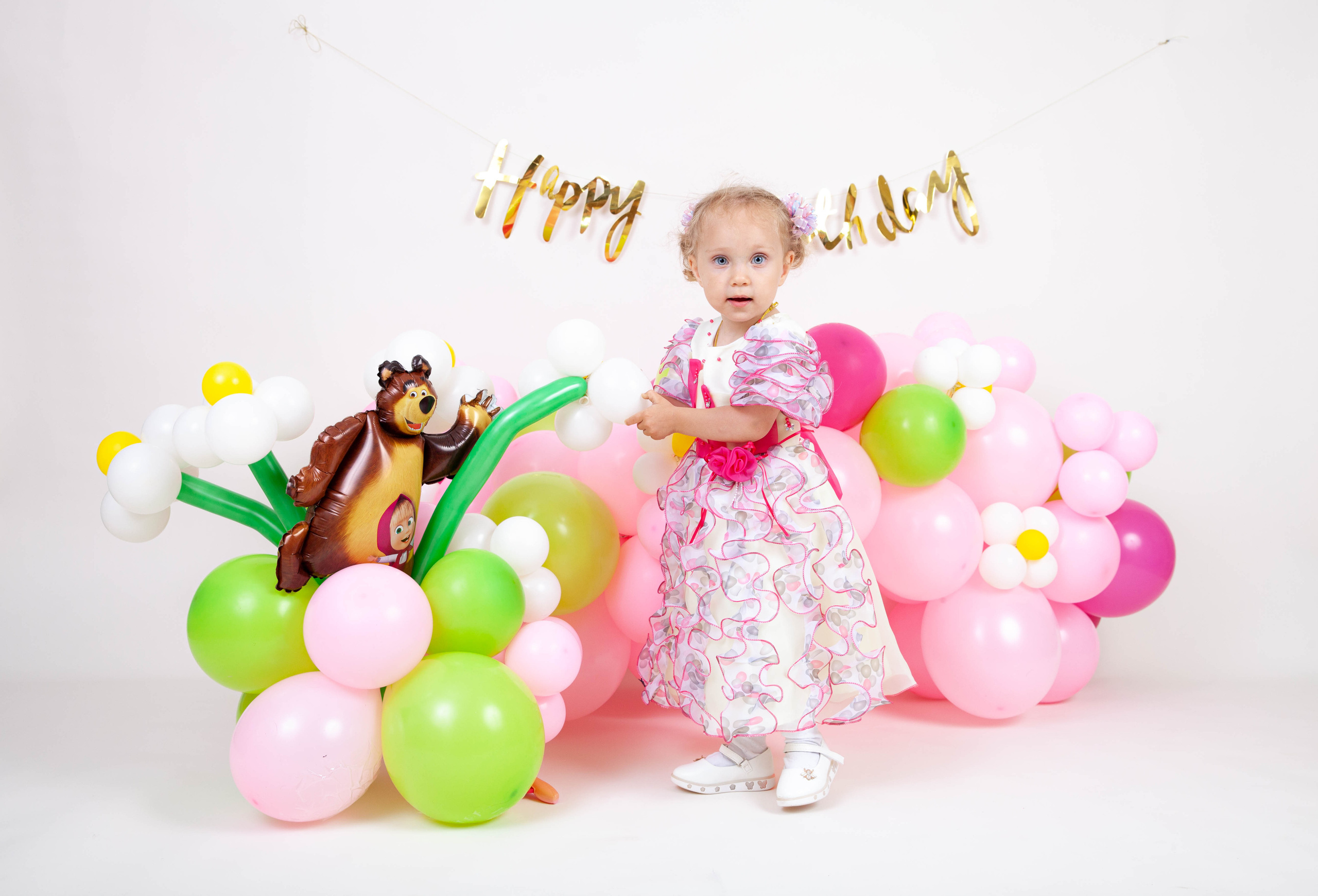 Фотосессия на день рождения Машеньки. Фотограф в Железнодорожном и Балашихе