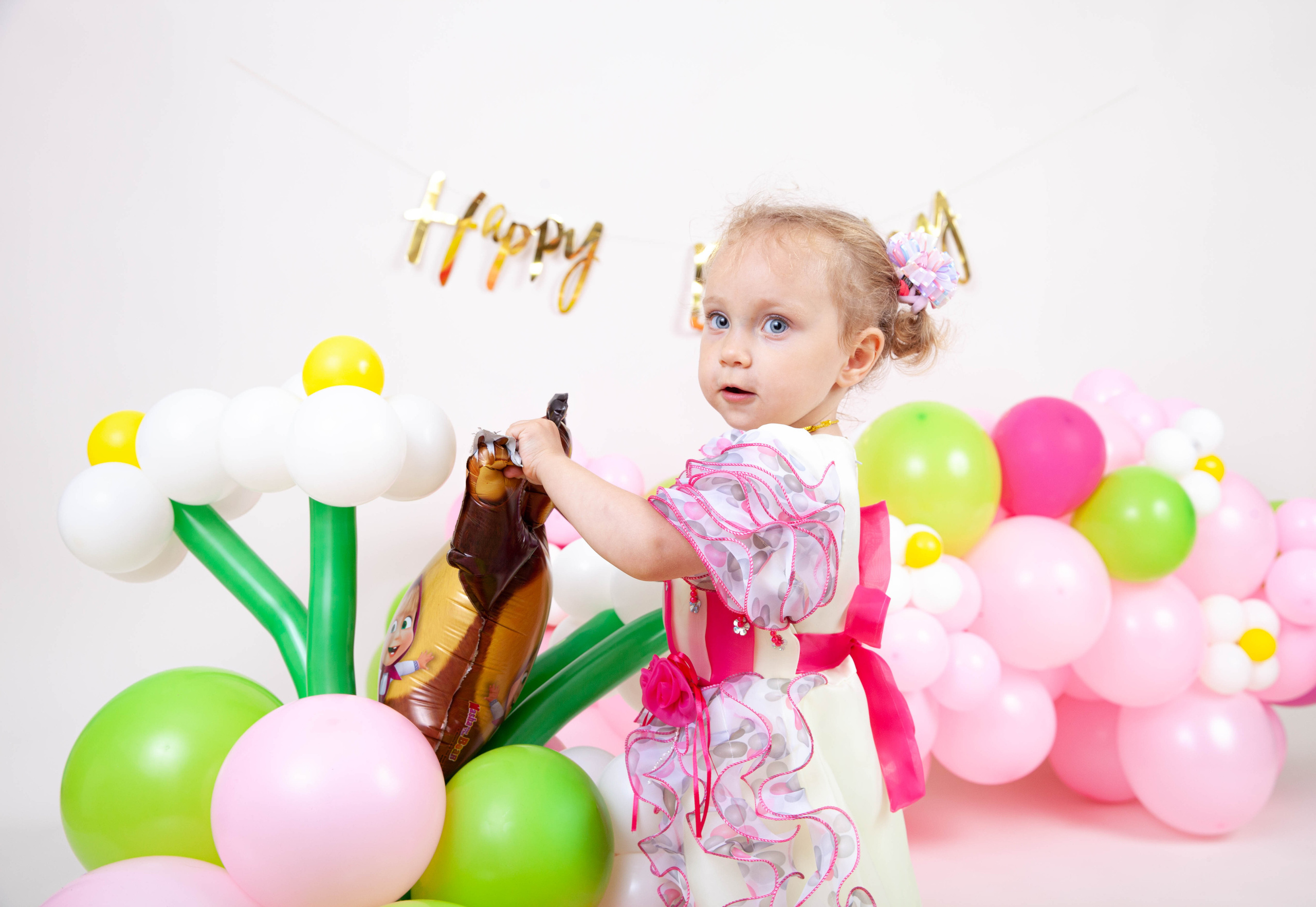 Фотосессия на день рождения Машеньки. Фотограф в Железнодорожном и Балашихе
