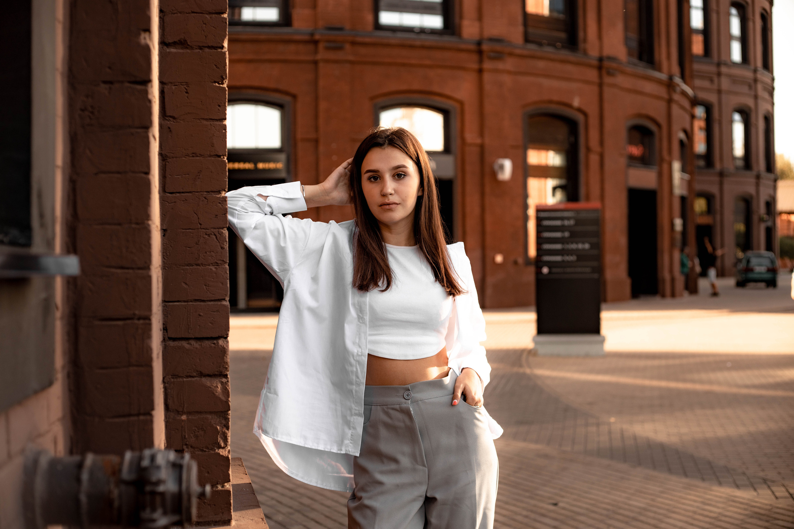 Женская фотосессия на заводе Арма. Фотограф в Железнодорожном и Балашихе