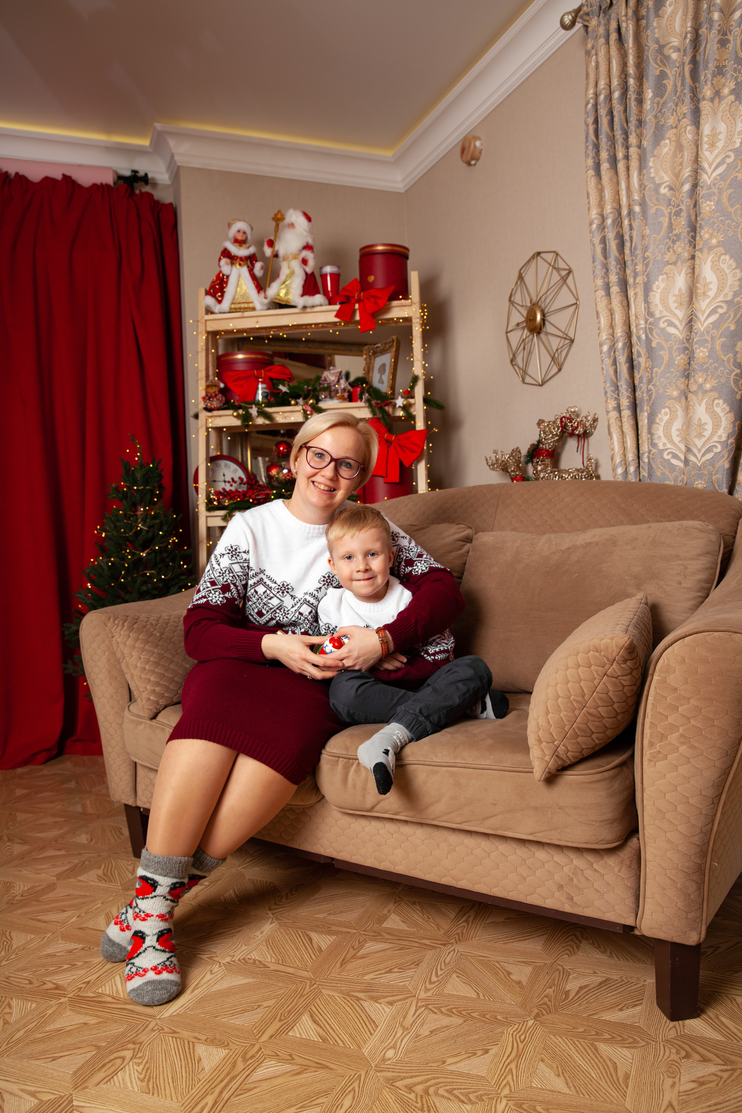 Новогодняя фотосессия для Анастасии. Фотограф в Железнодорожном и Балашихе