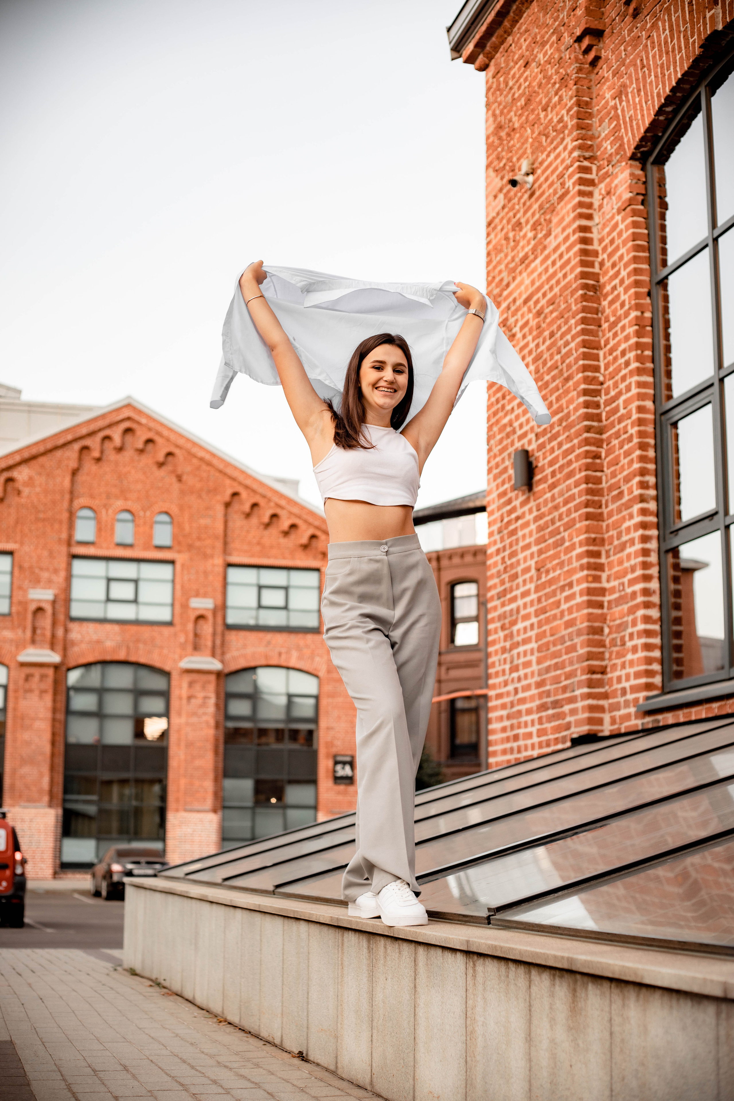 Женская фотосессия на заводе Арма. Фотограф в Железнодорожном и Балашихе