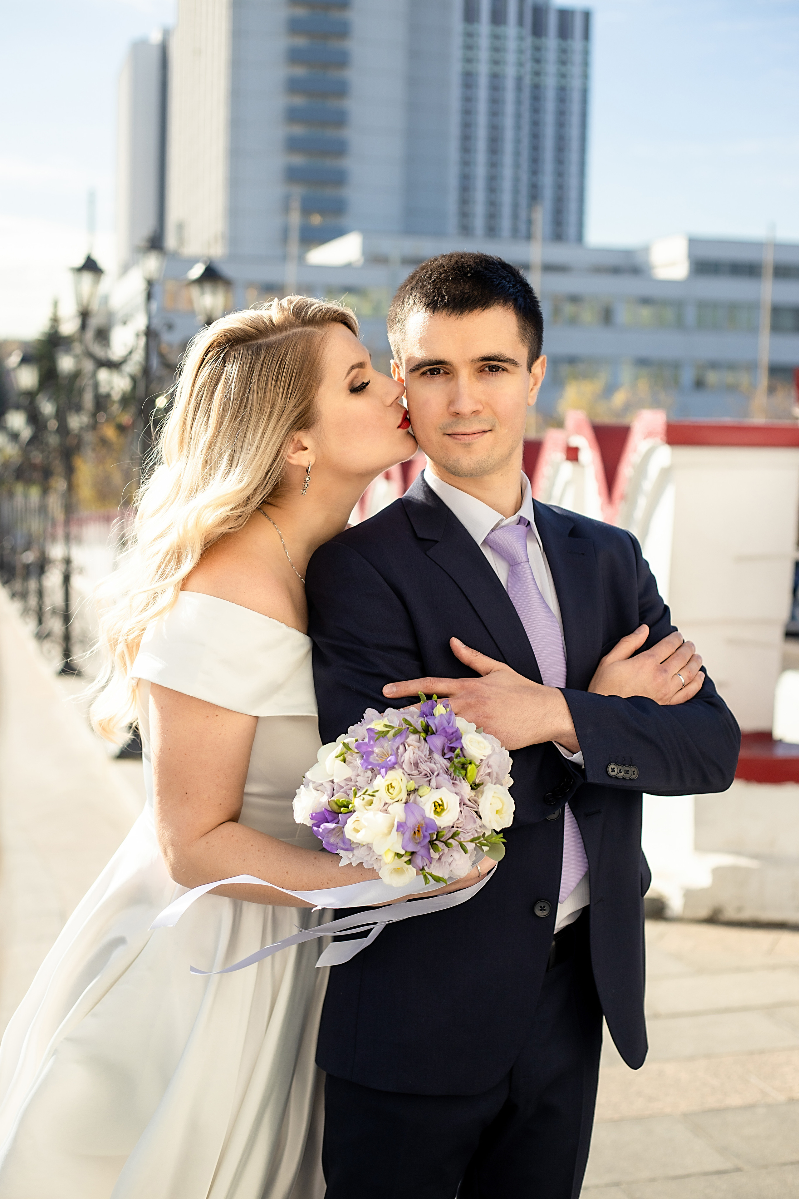Первые фотографии свадьбы Анны и Игоря. Фотограф в Железнодорожном и Балашихе