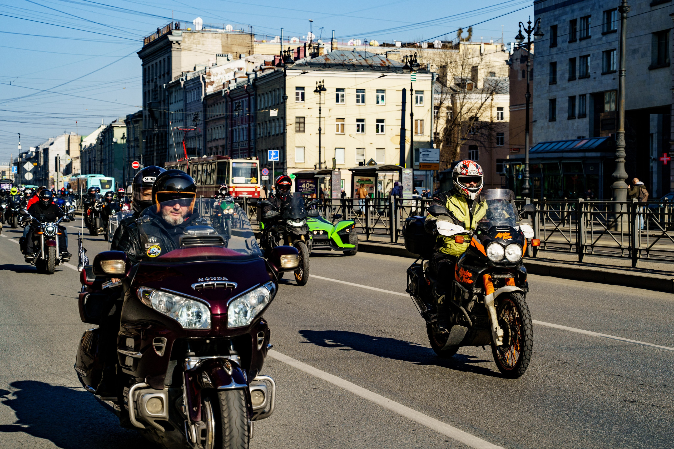 Прохват мотоклуба Norman Riders ч.1. Концертный и репортажный фотограф в Санкт-Петербурге Слава Пахомов