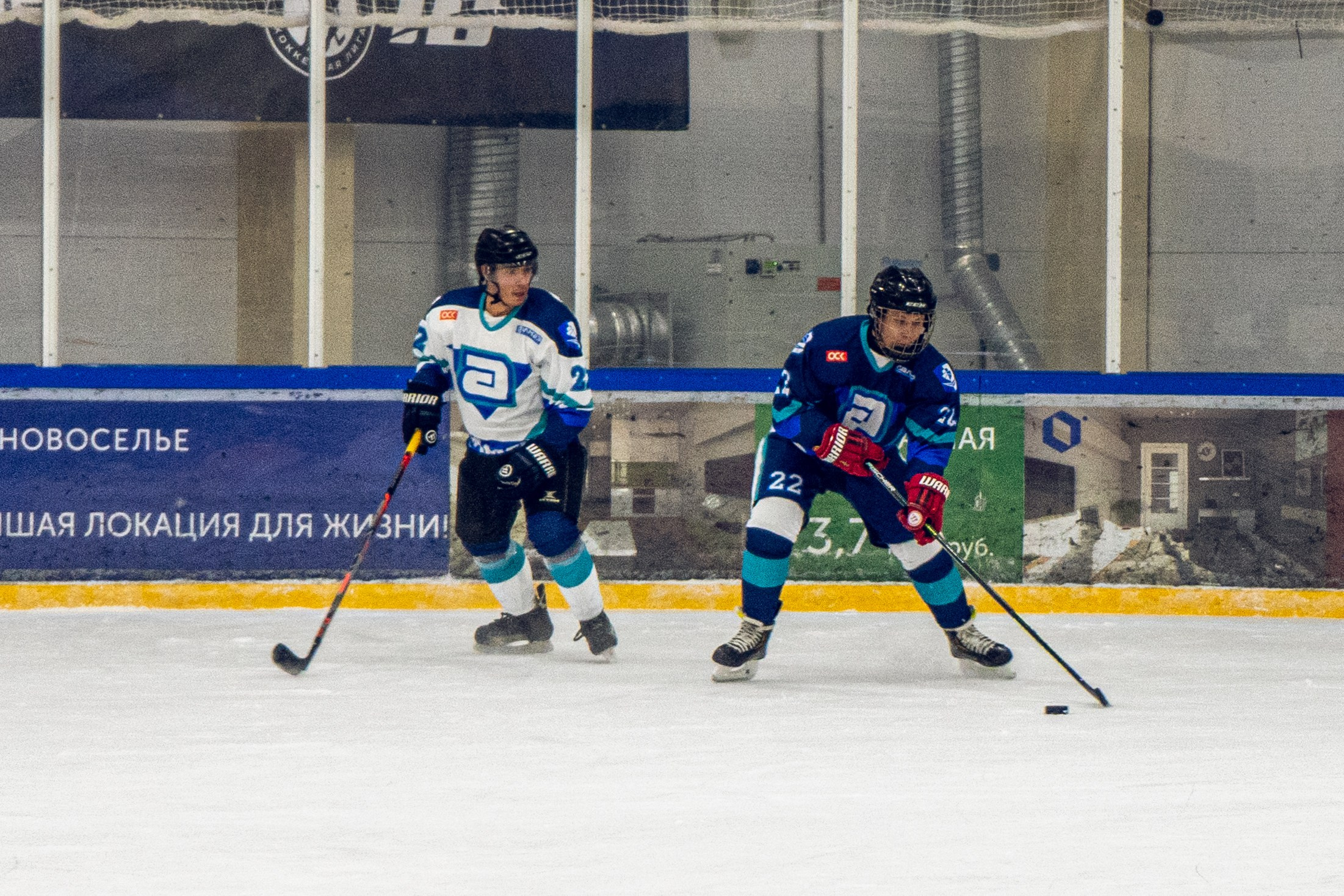 Тренировка по хоккею «ЦМКБ «Алмаз»