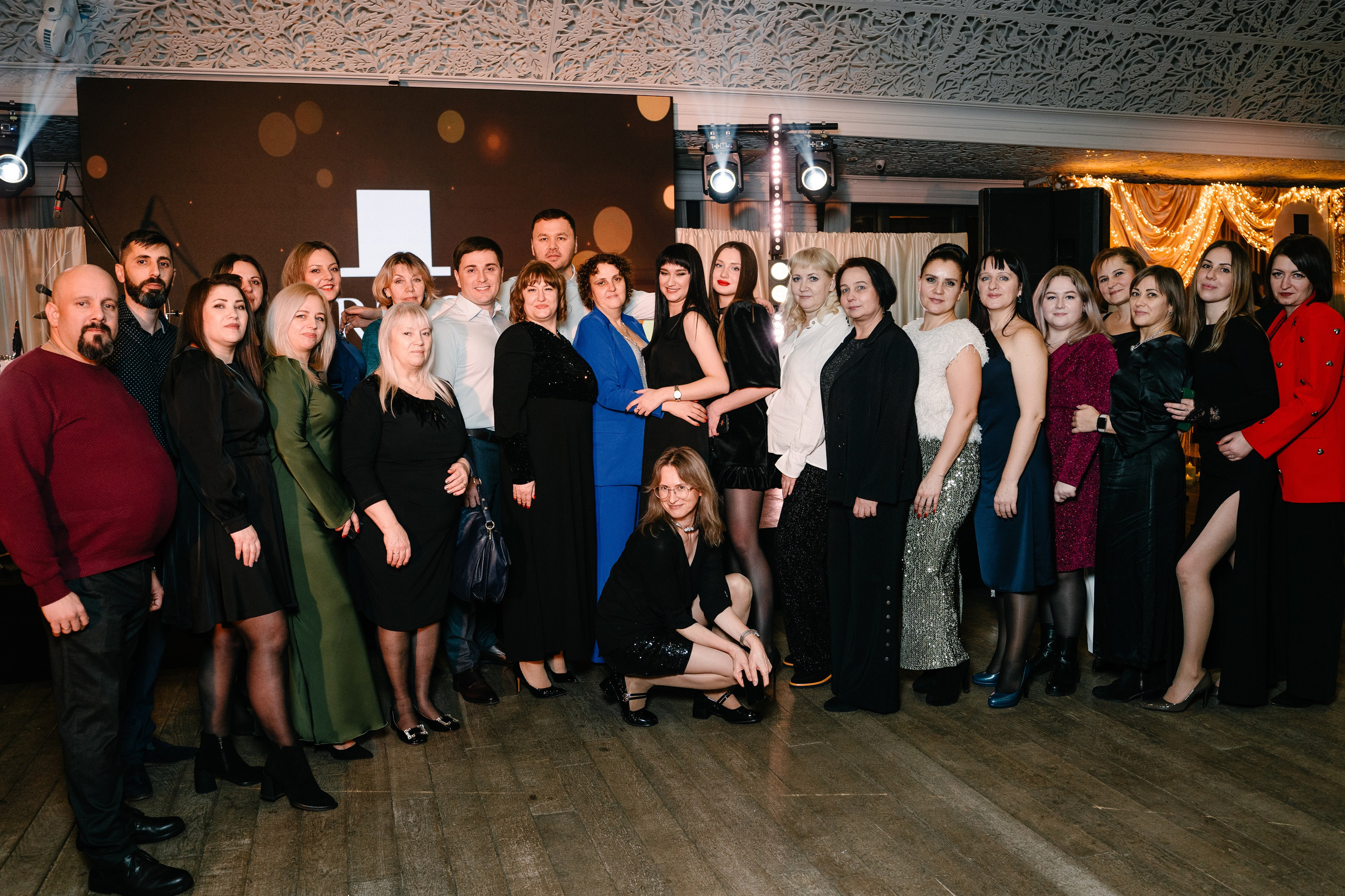 Новогодний вечер в Артисте. Свадебный и семейный фотограф в Воронеже Анастасия Бойко