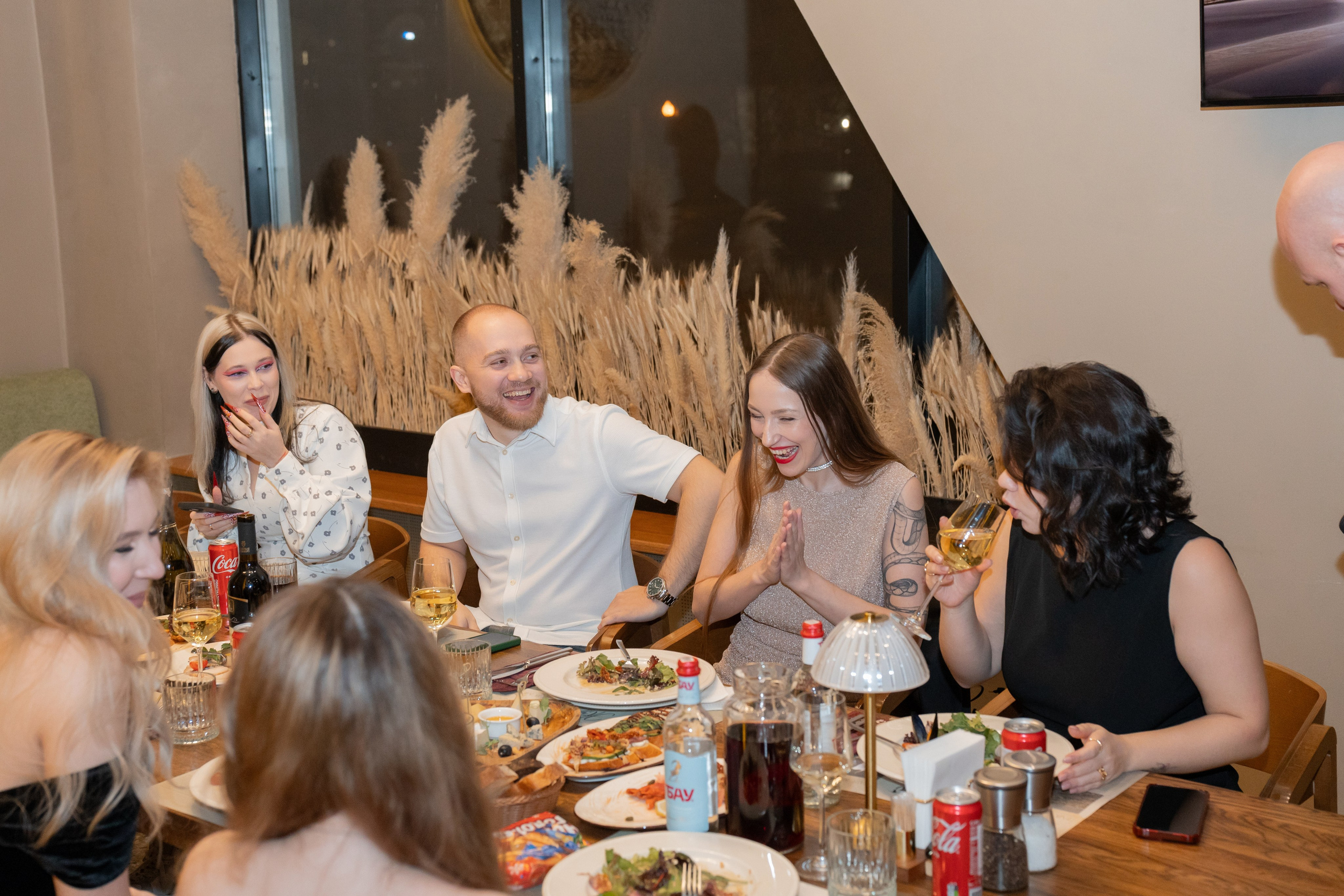 Новогодний корпоратив Альфа-Банк, ресторан Журавли