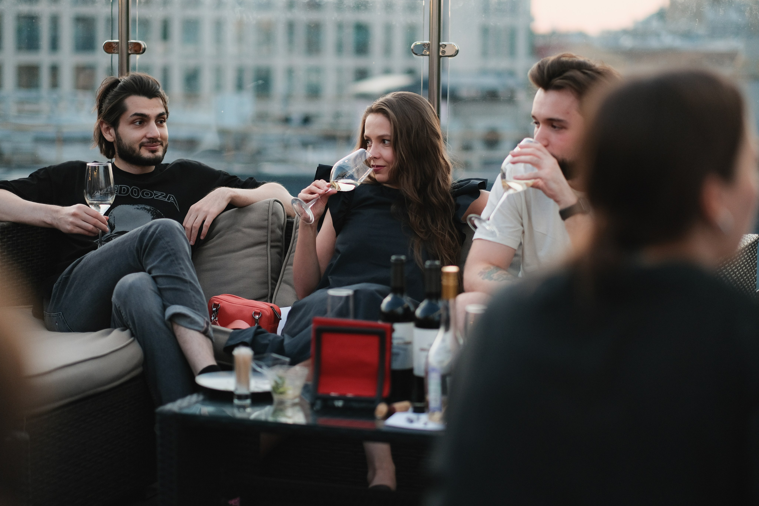 Вечеринка на крыше в Москве. Фотограф Михаил Ерохин | Москва