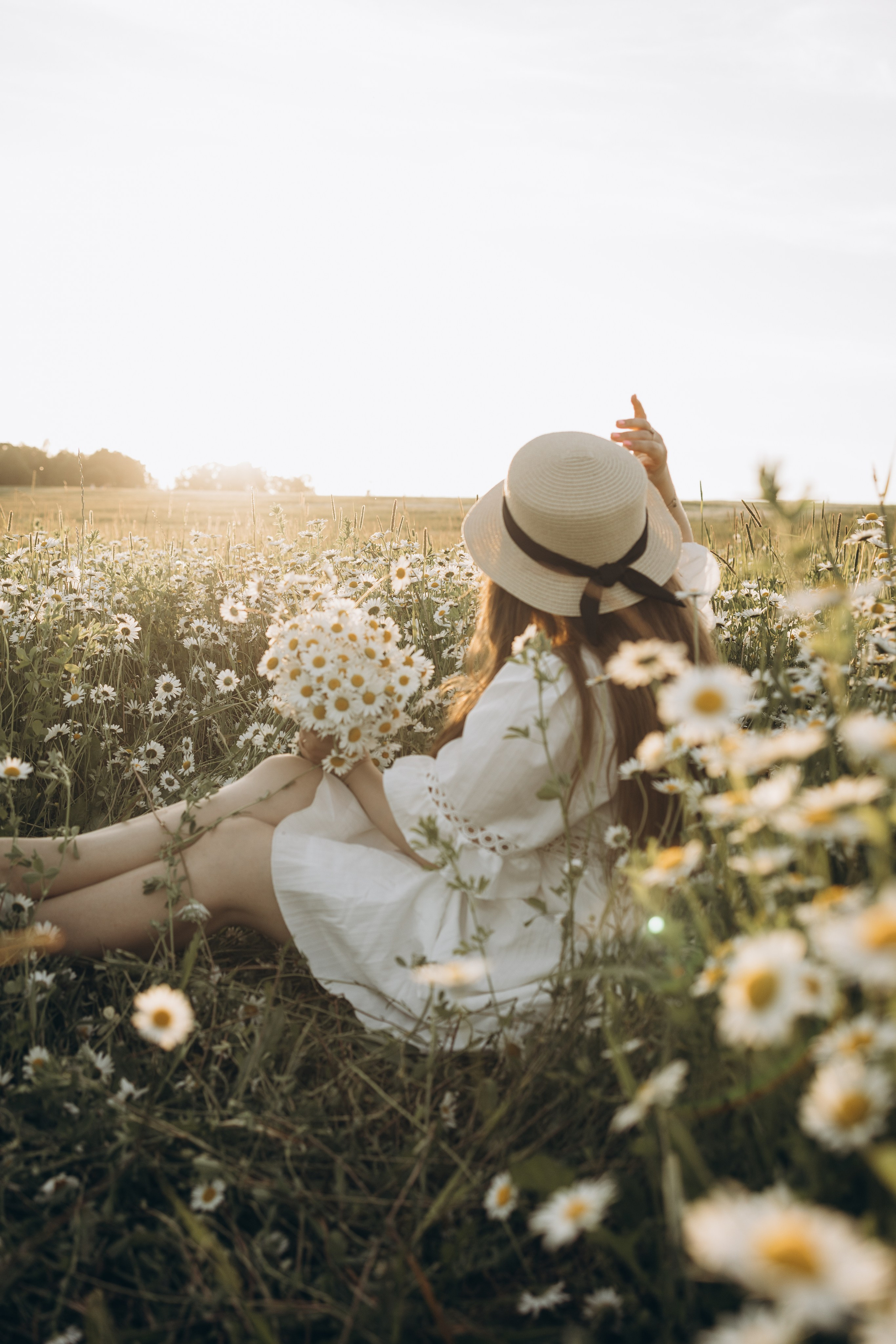 Маша и ромашки. Семейный фотограф в Москве Виктория Ястребинская