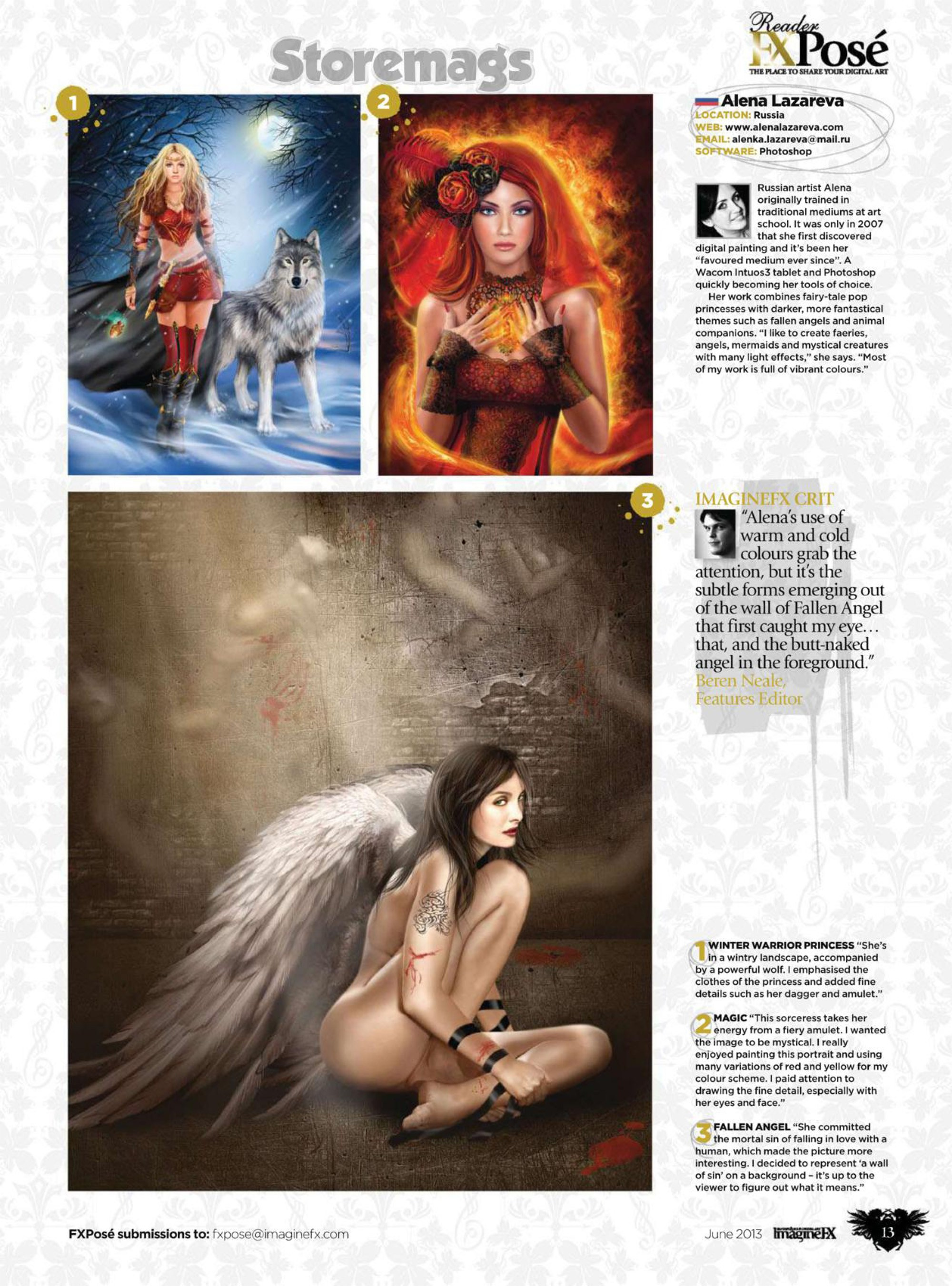 Artist. Alena Lazareva artist