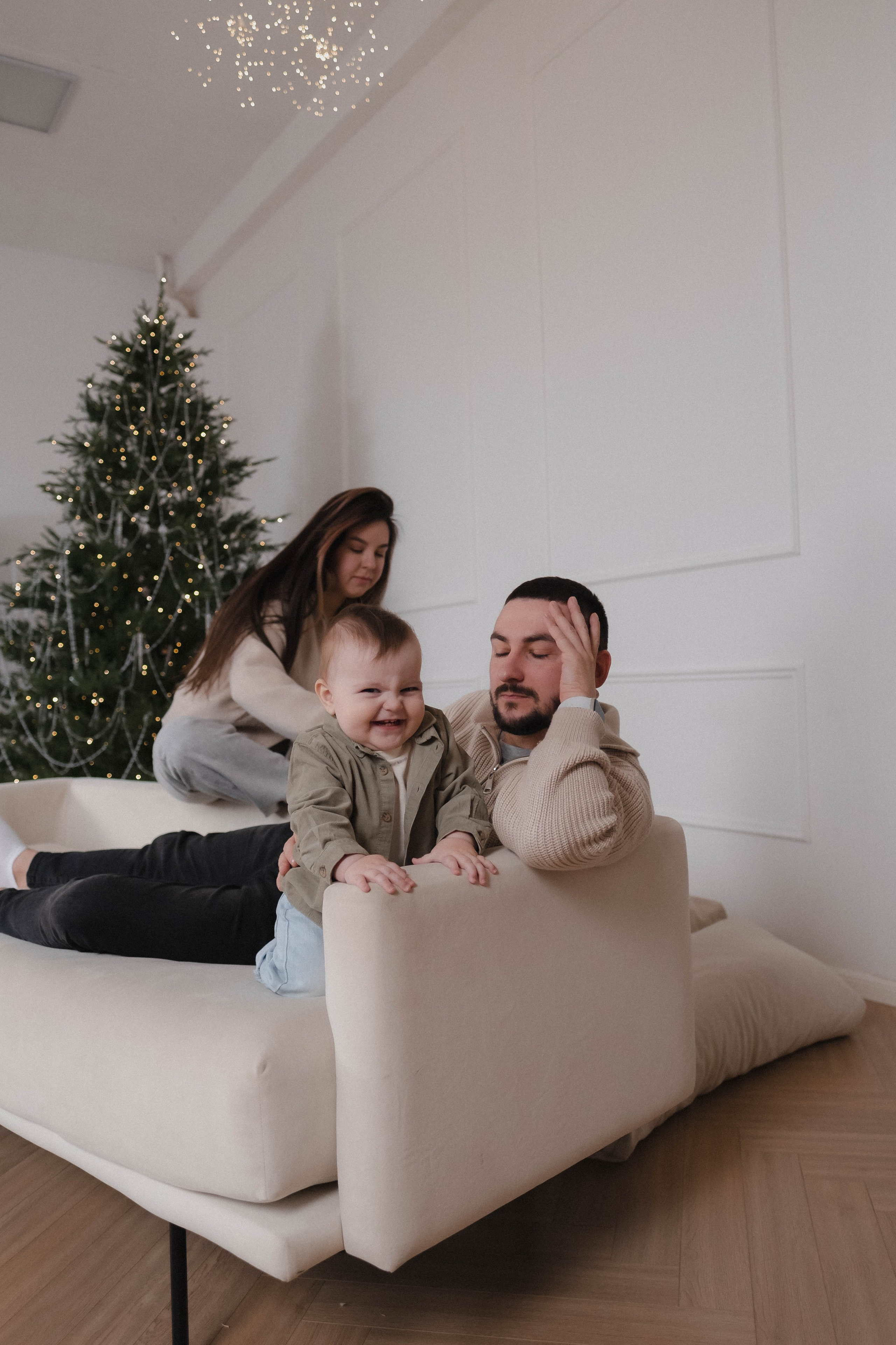 Лева + Леша + Александра новогодняя. Свадебный и семейный фотограф г. Волгоград Биленко Ангелина