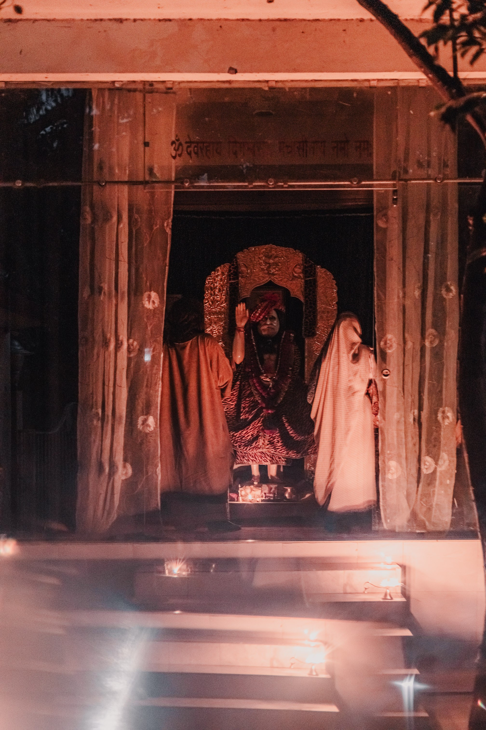 Devraha Baba Ji Ashram in Vrindavan. Мариам Багдасарян