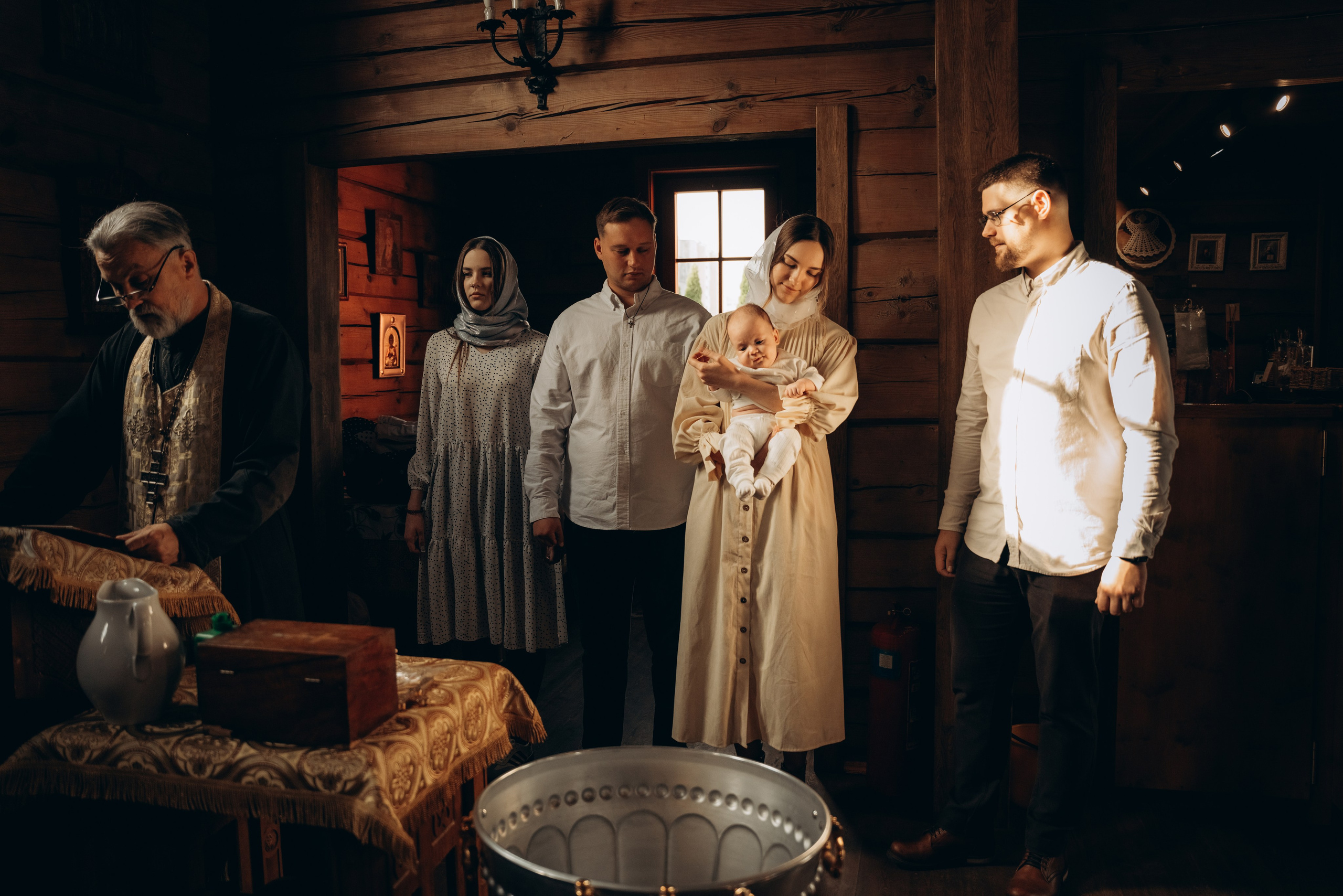 Крещение Мишки. Фотограф в Минске — Мария Миллс