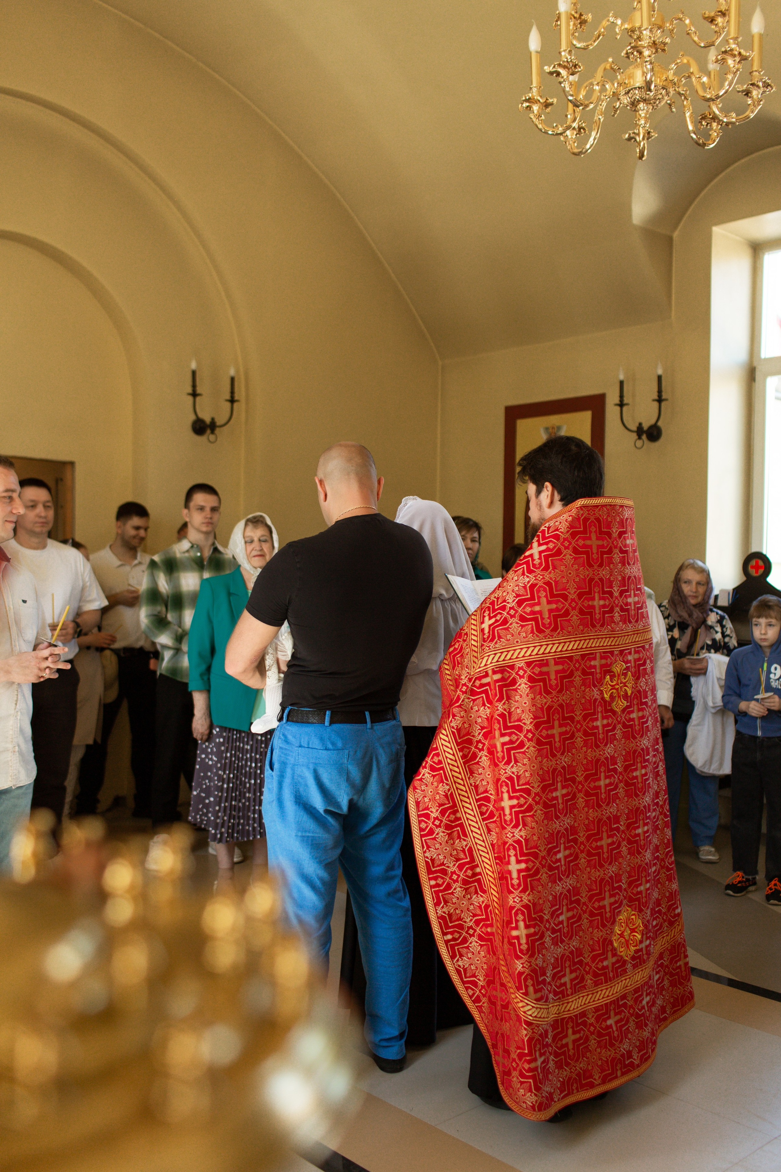 Крещение Киры. Свадебный и Семейный фотограф в Москве Александра Вайпер