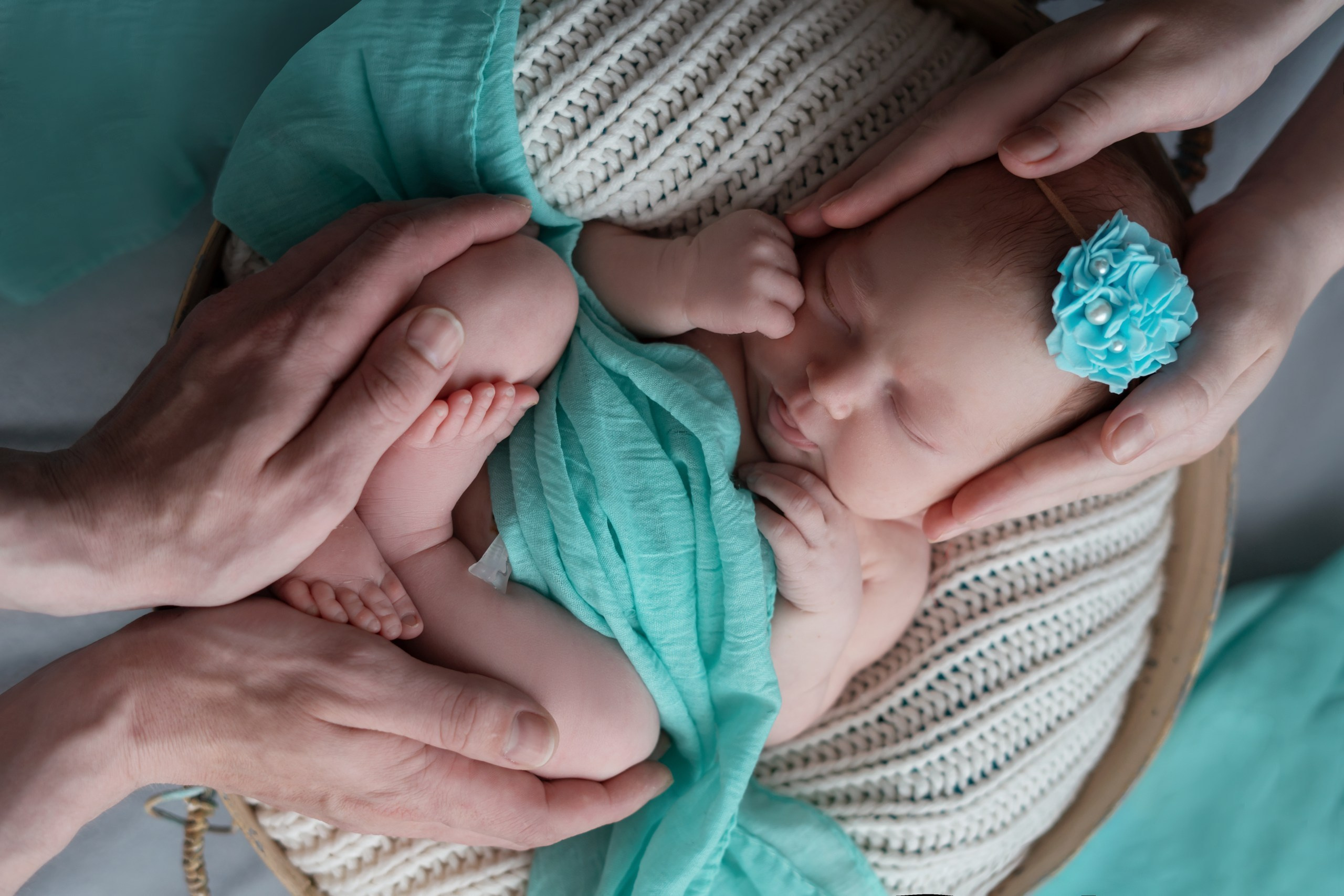 Стефания. Съемка новорожденных. Мила Посвит Фотограф новорожденных в Тобольске