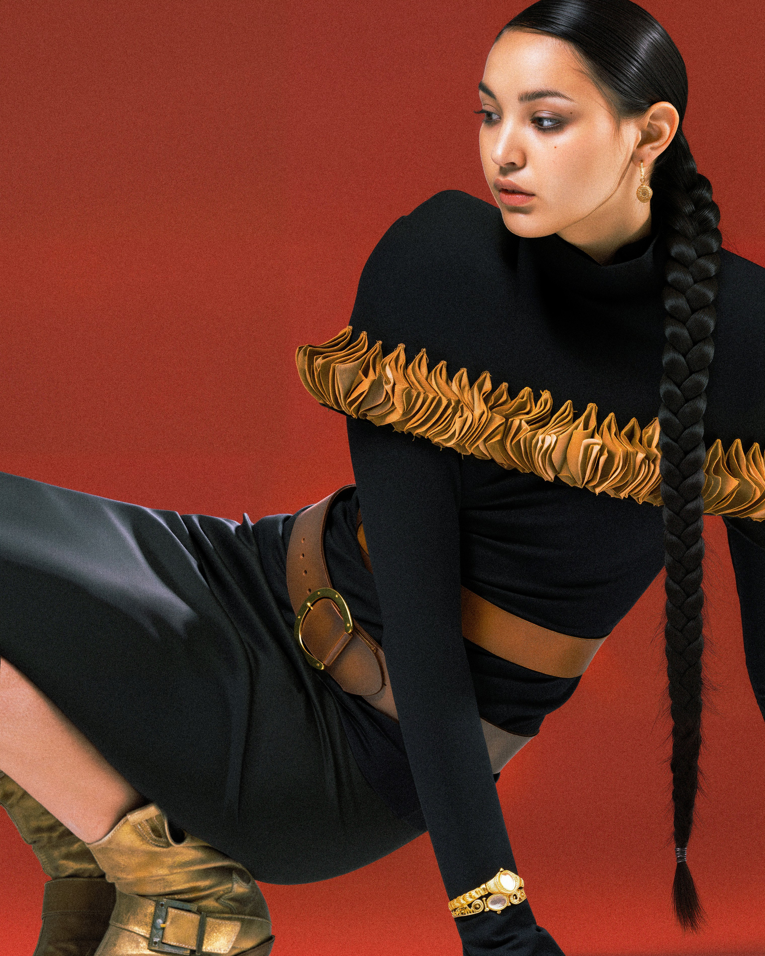 Clothes and jewelry. Berman Euginia