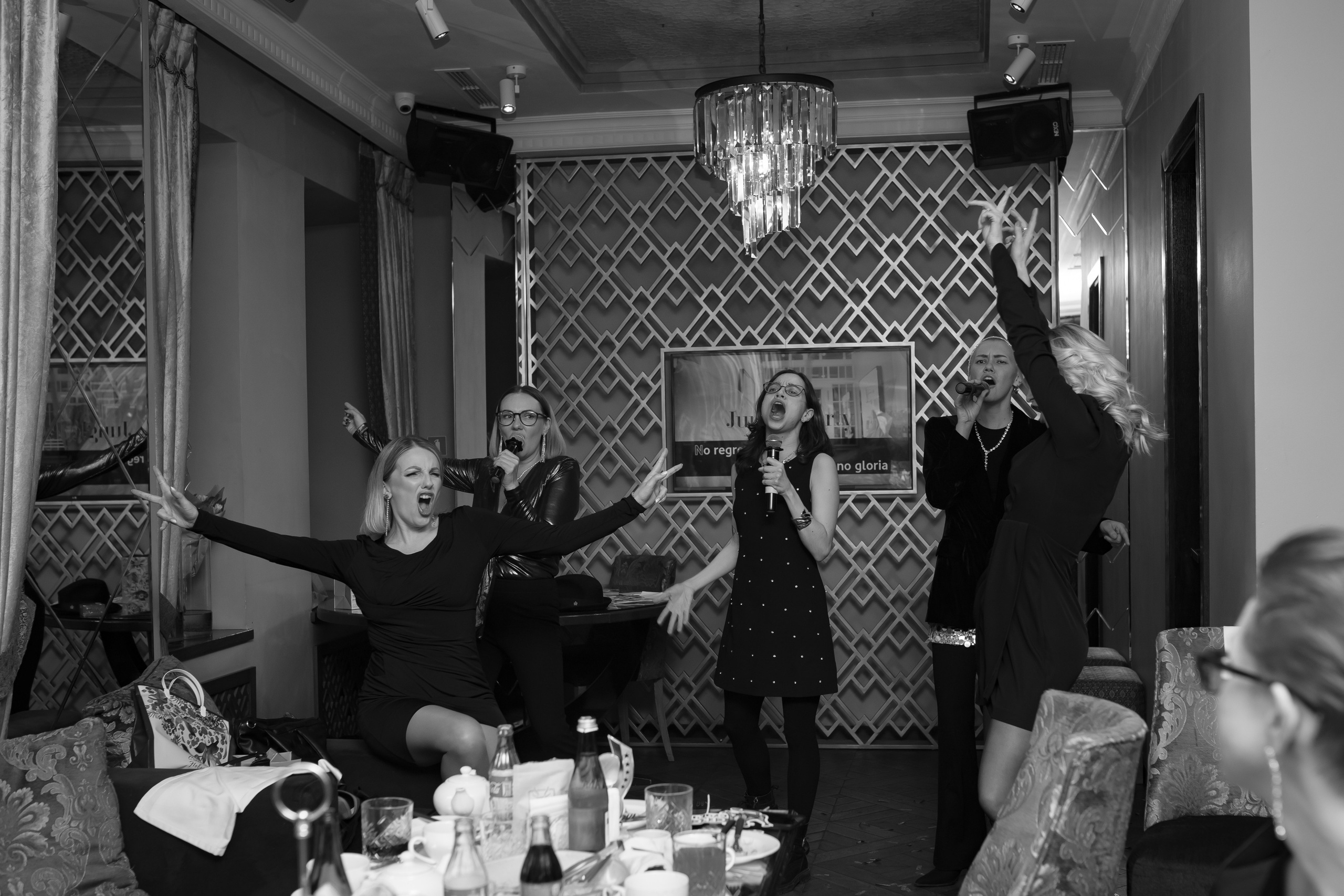 Юбилей в караоке. Семейный и детский фотограф в Москве Дорогова Екатерина