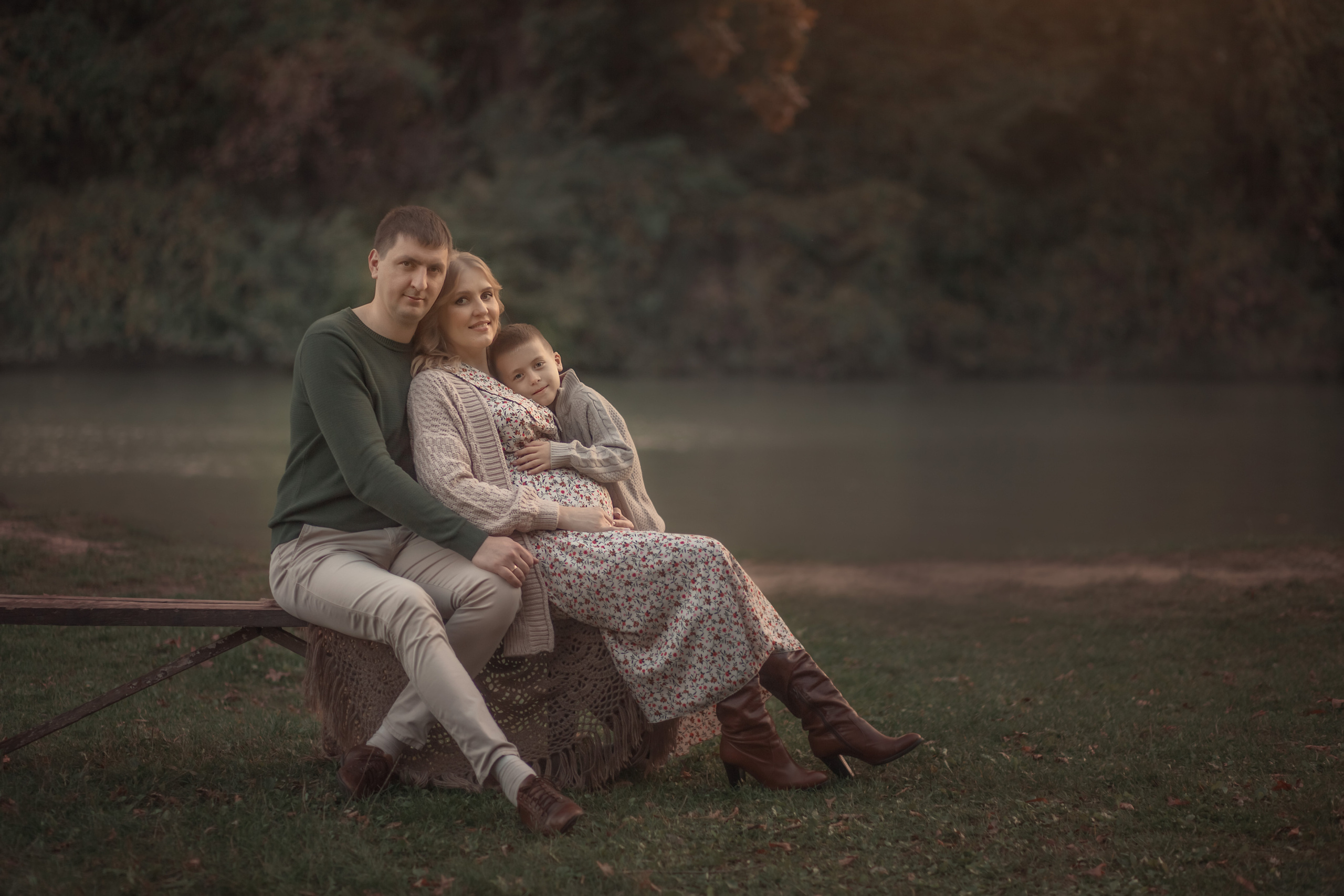 Семья. Женский фотограф в Краснодаре Таня Гарнет, обучение ретуши on-line