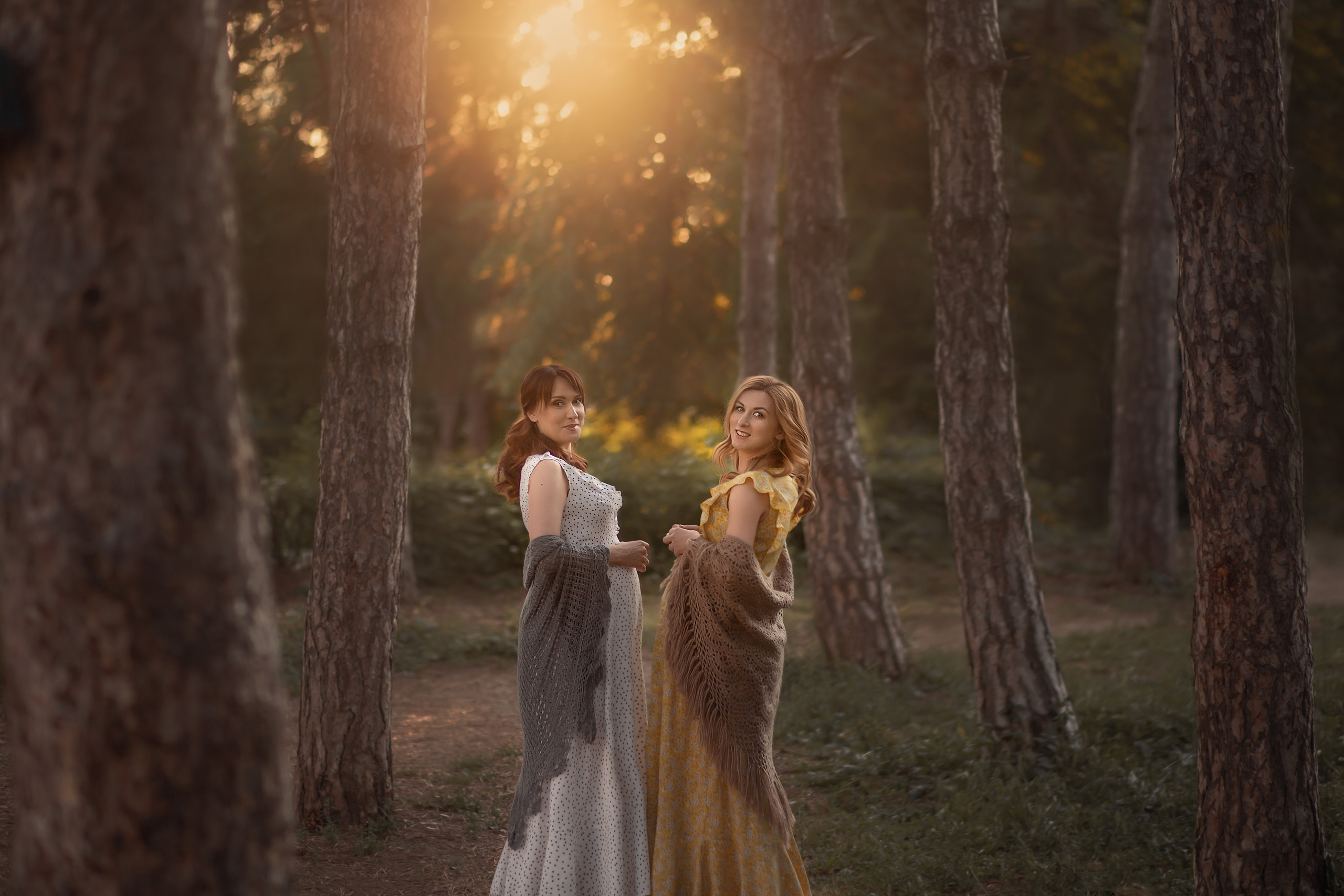 Светлана и Ольга. Женский фотограф в Краснодаре Таня Гарнет, обучение ретуши on-line