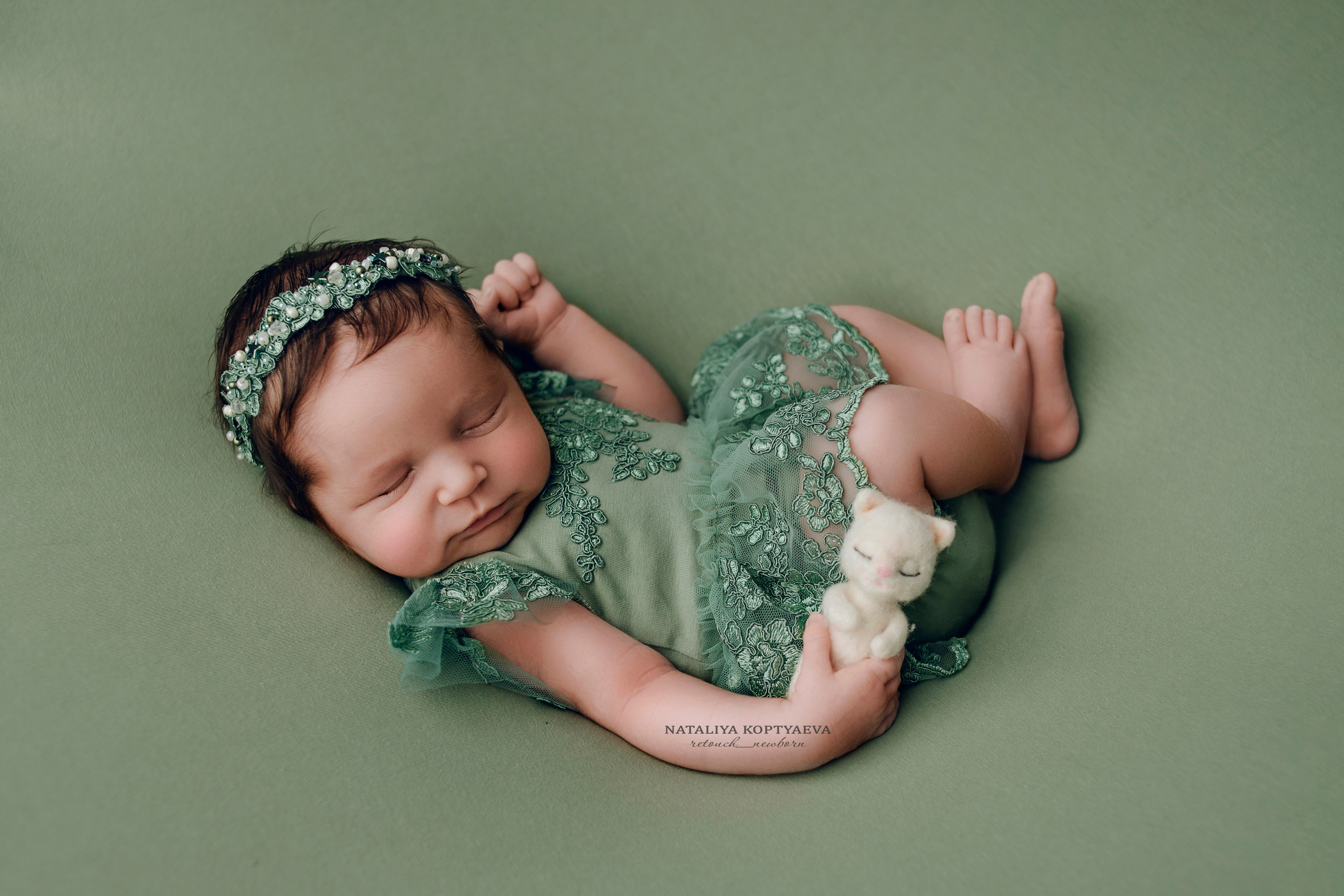 Э. Ретушь новорожденных, обучение ретуши новорожденных, Наталия Коптяева