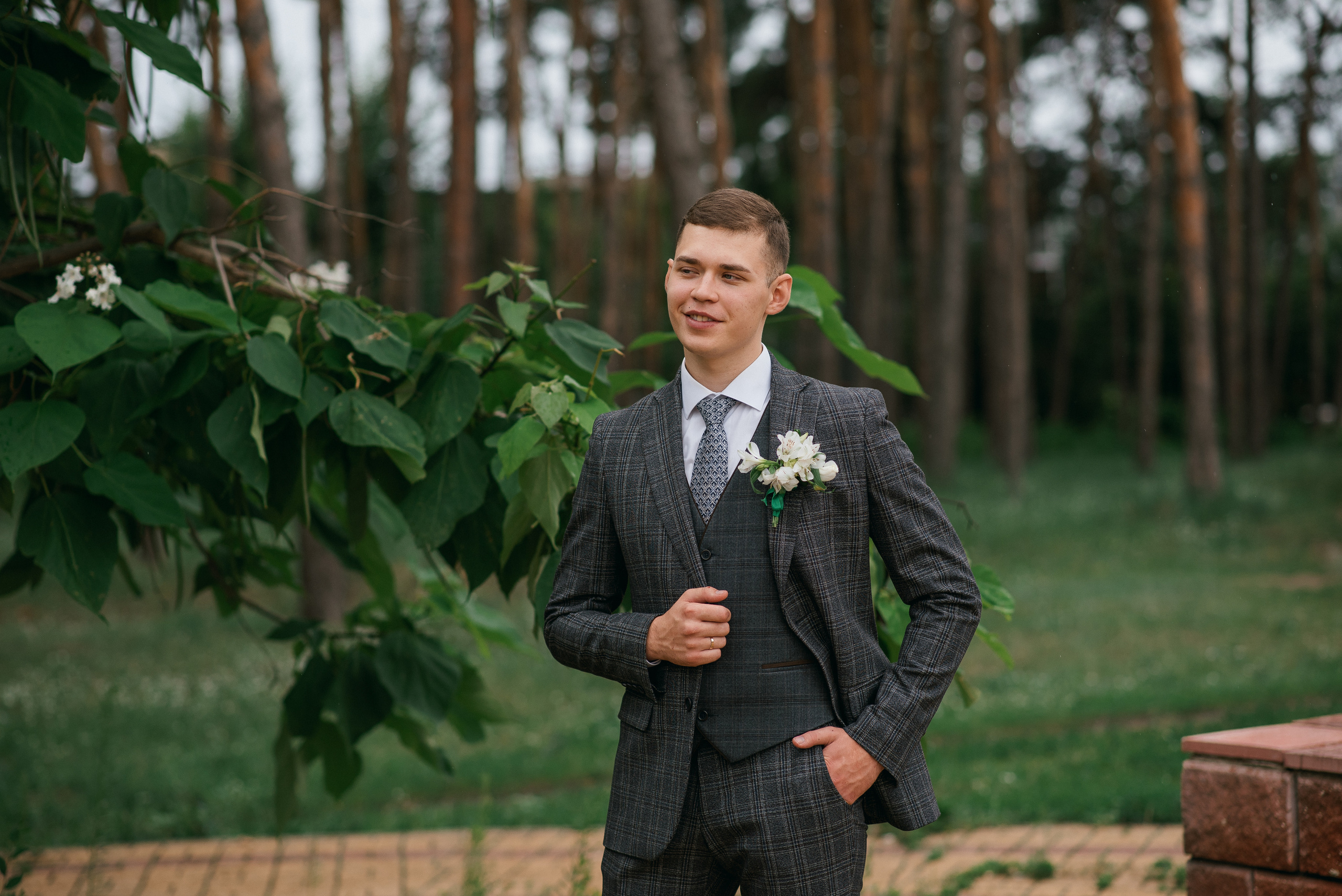 Сборы жениха и невесты