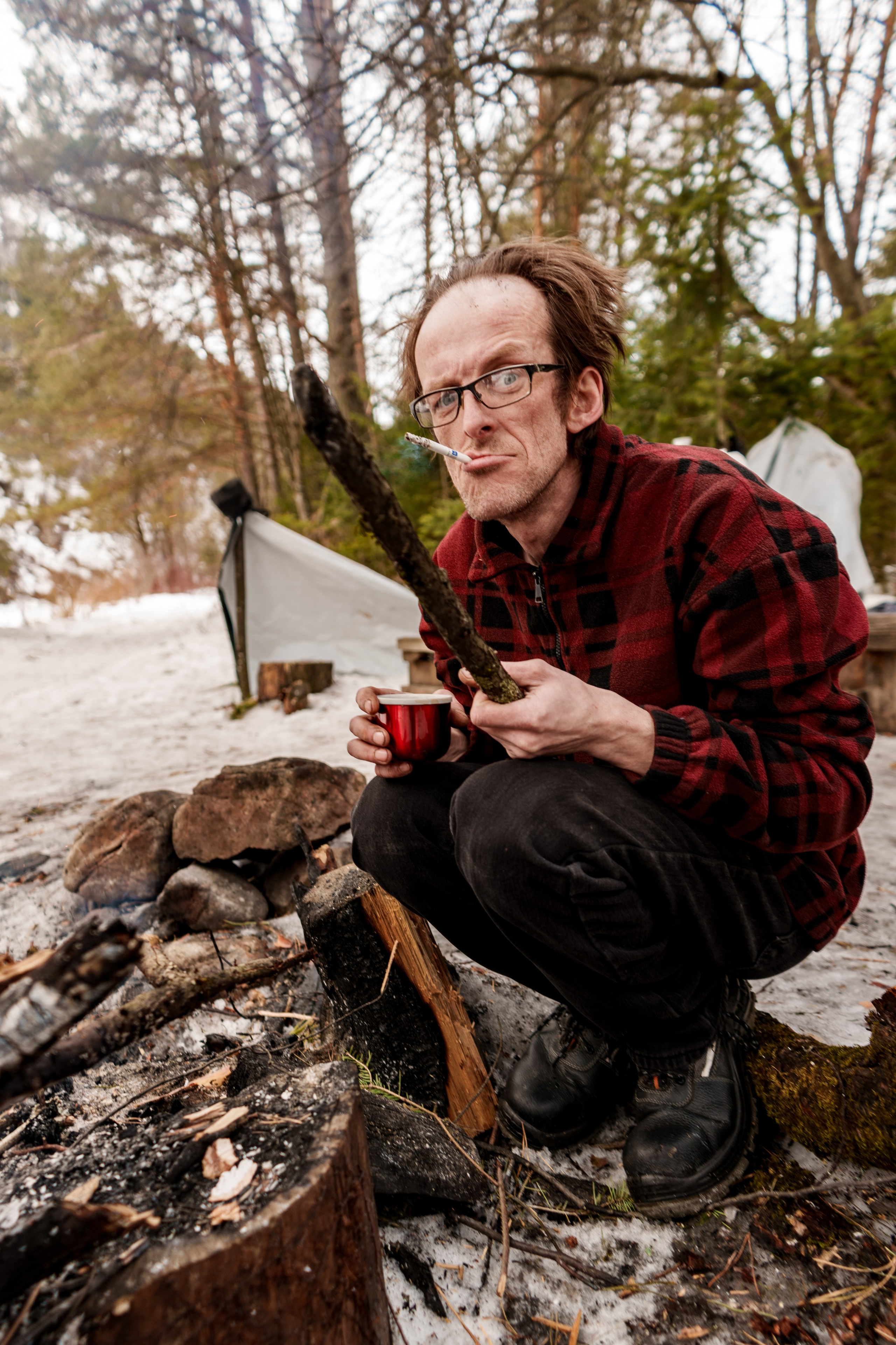 Съемки клипа близ «Бархатово». Донеал Скнарь — концертный фотограф