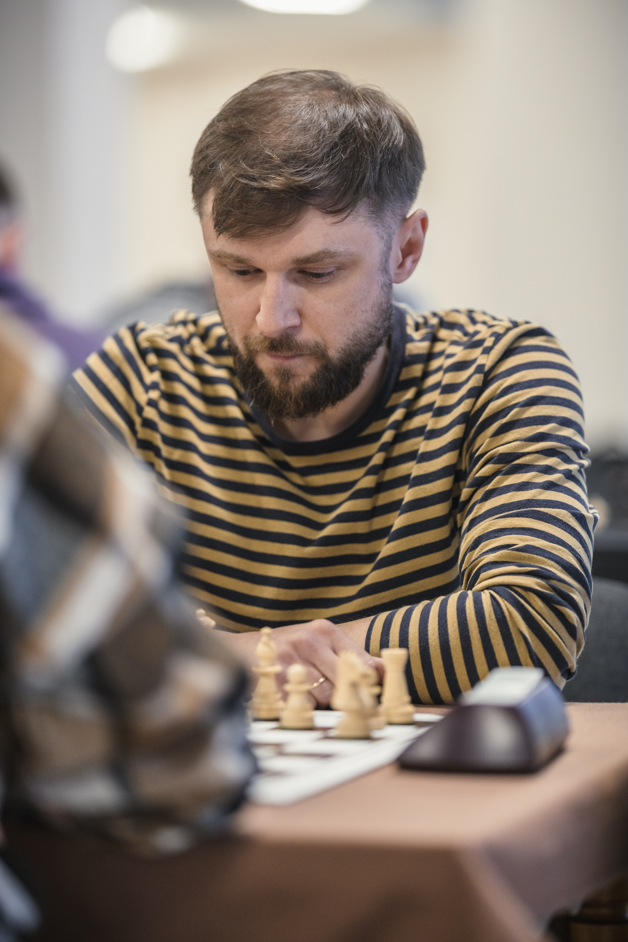 Чемпионат Мозырского района по шахматам. Репортажный фотограф Владимир Беляй