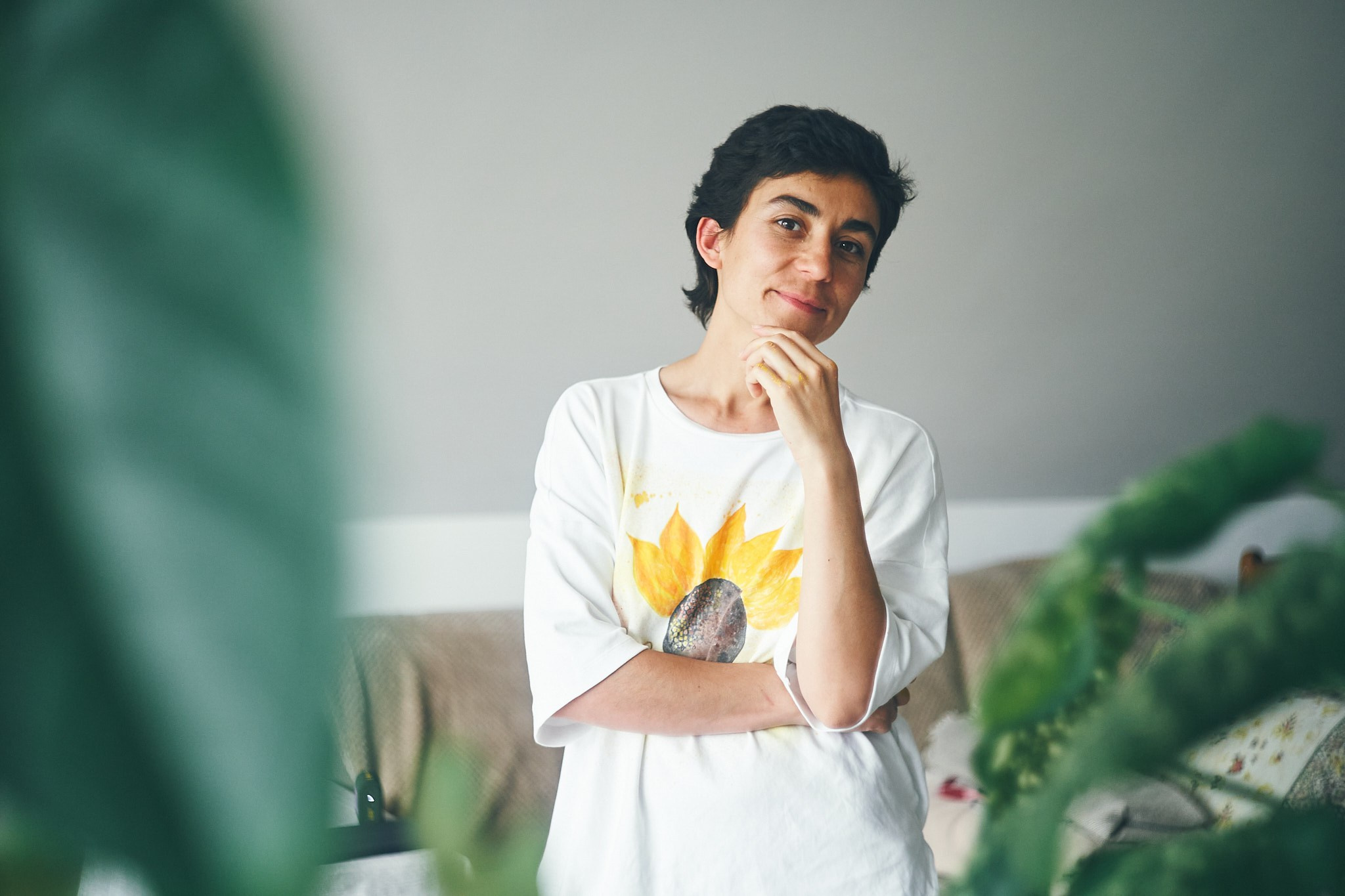 Контент съемка для художницы. Фотограф в Сочи Катя Гончарова