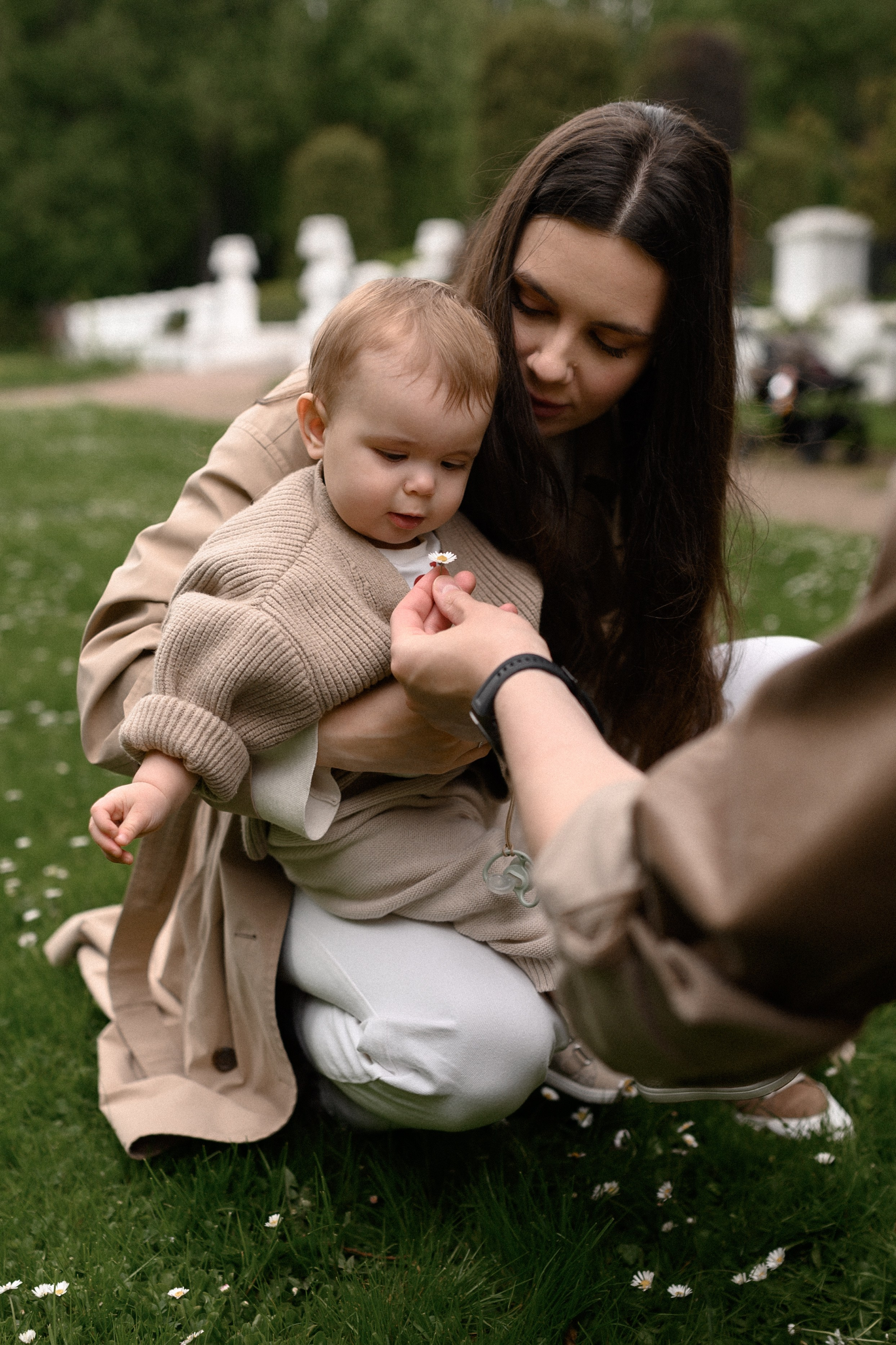 Даня, Лида и Эмма. Прогулка по усадьбе. Семейный и свадебный lifestyle-фотограф в Москве Мария Петрова