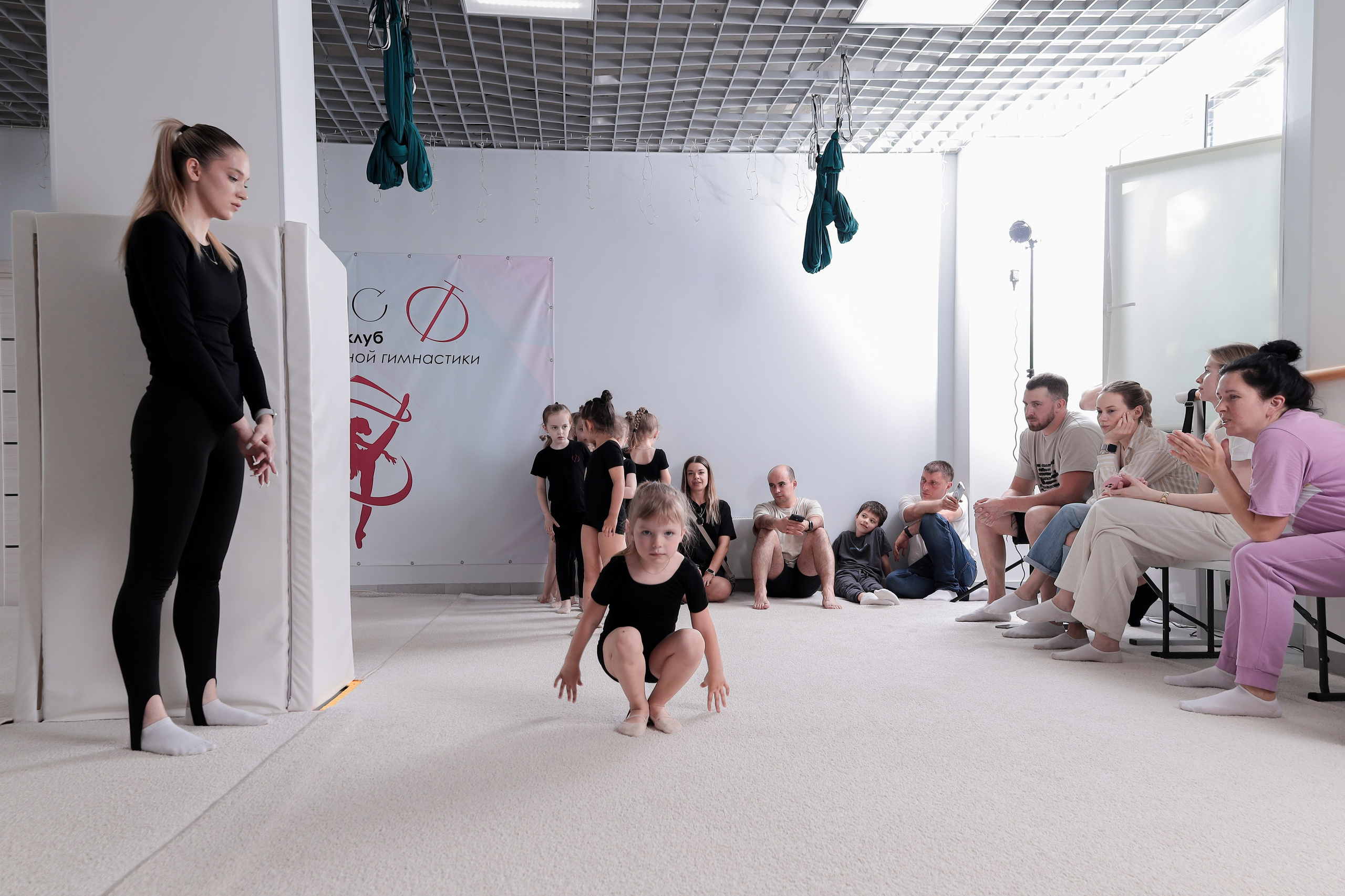 Открытый урок гимнастика. Фотограф Надршина Лилия