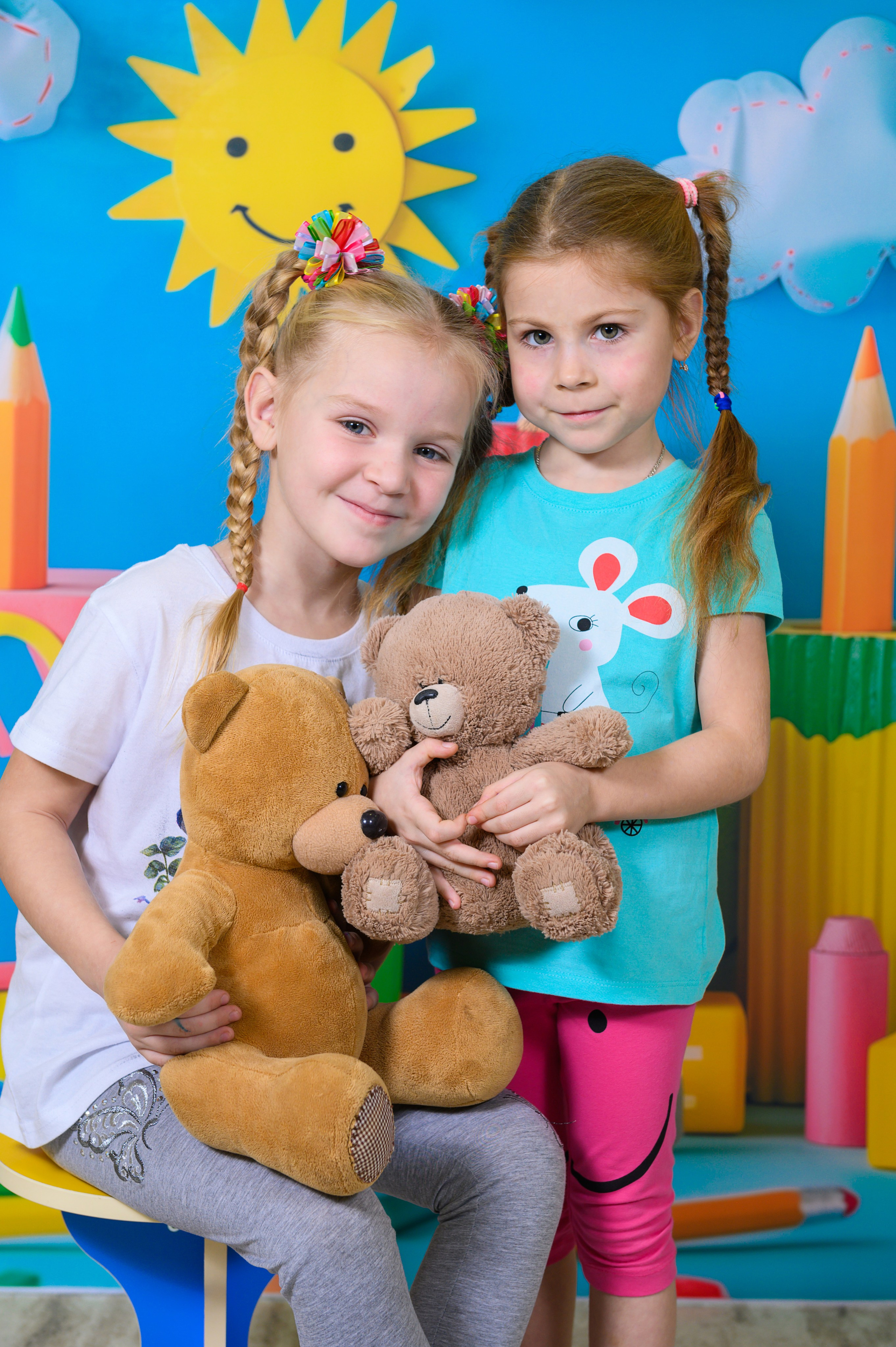 Фотосессия на выпускные альбомы для детского сада. Выпускные альбомы Искитим Бердск Новосибирск