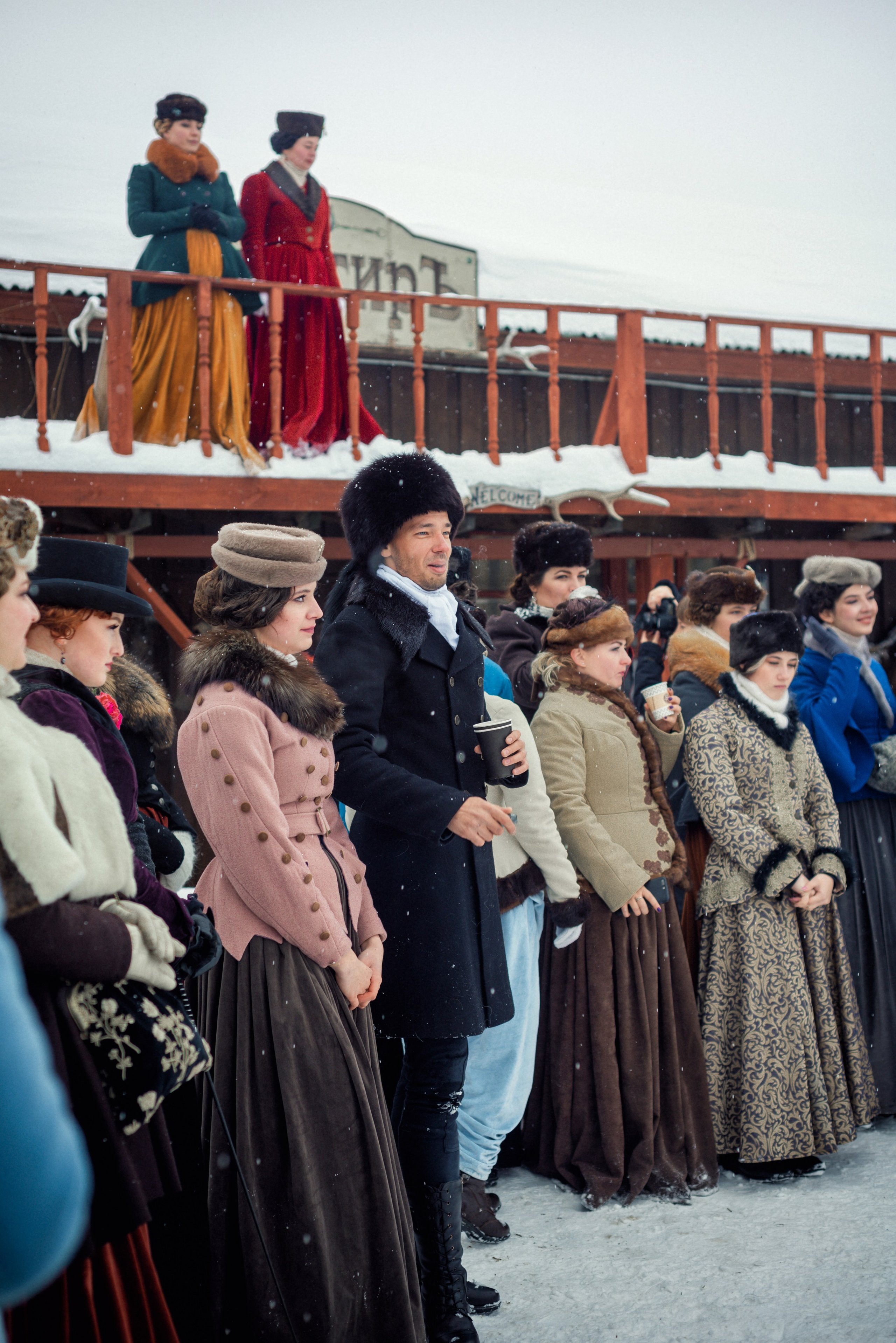 Зимняя парфорсная охота. Фотограф Диана Вальтер