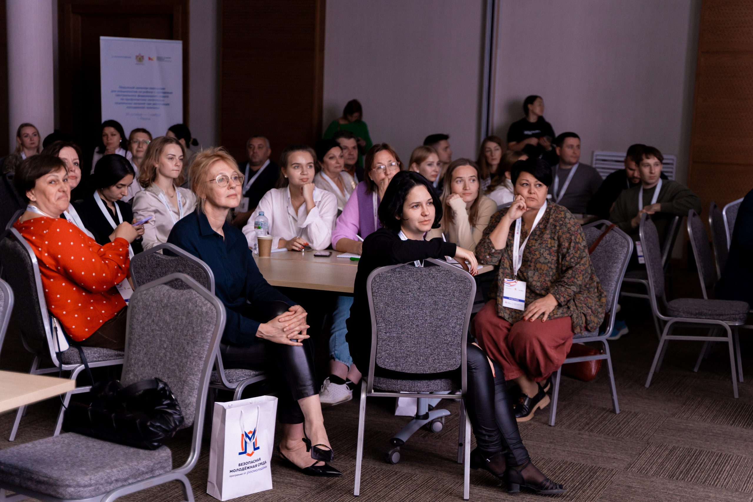 Окружной семинар в сфере профилактики от Росмолодежи в Амаксе 2024. Фотограф Надежда Погребняк | Рязань | Москва
