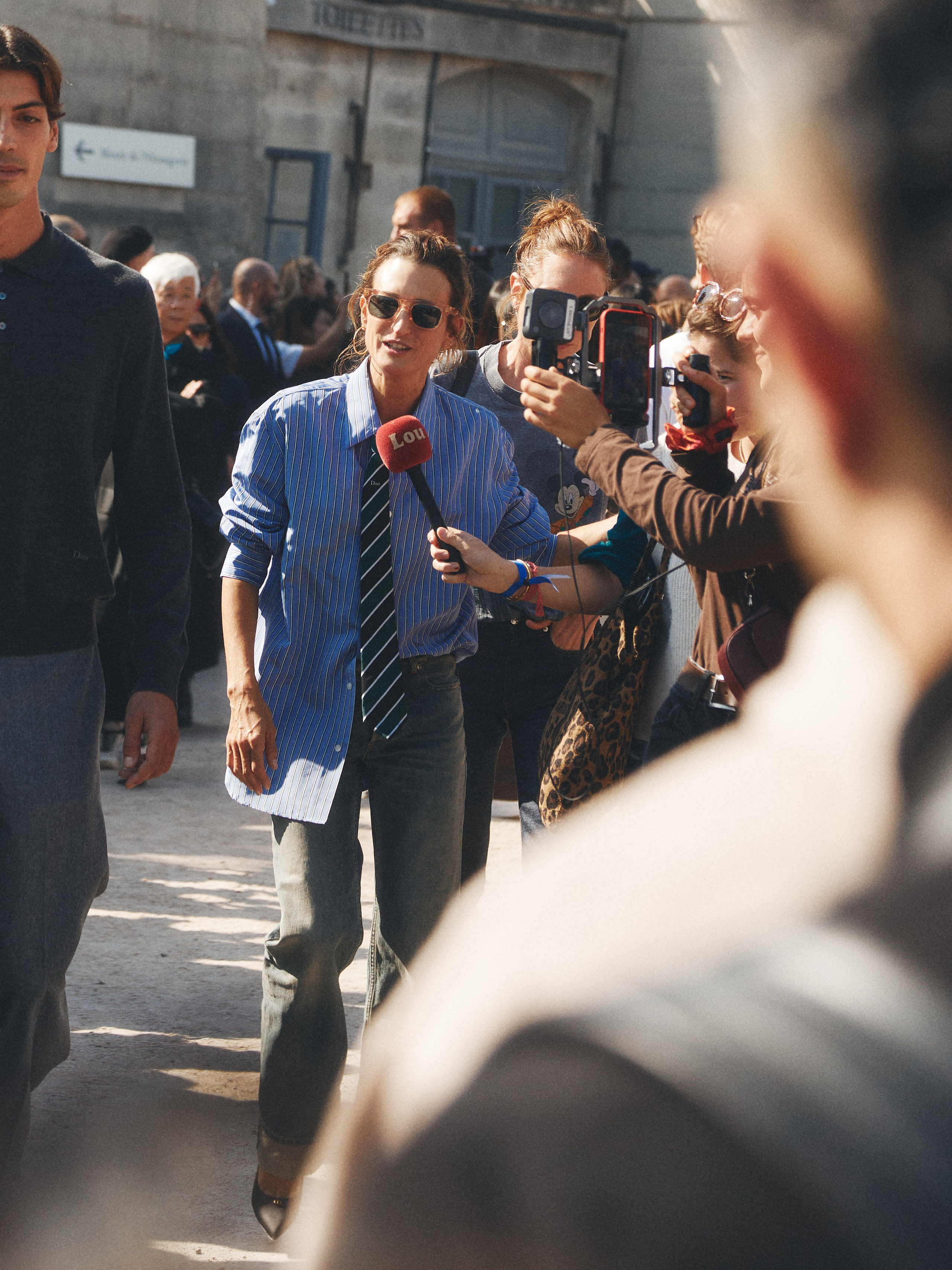 SS26 Dior Show Guests. Photographer Daria Ilkevich