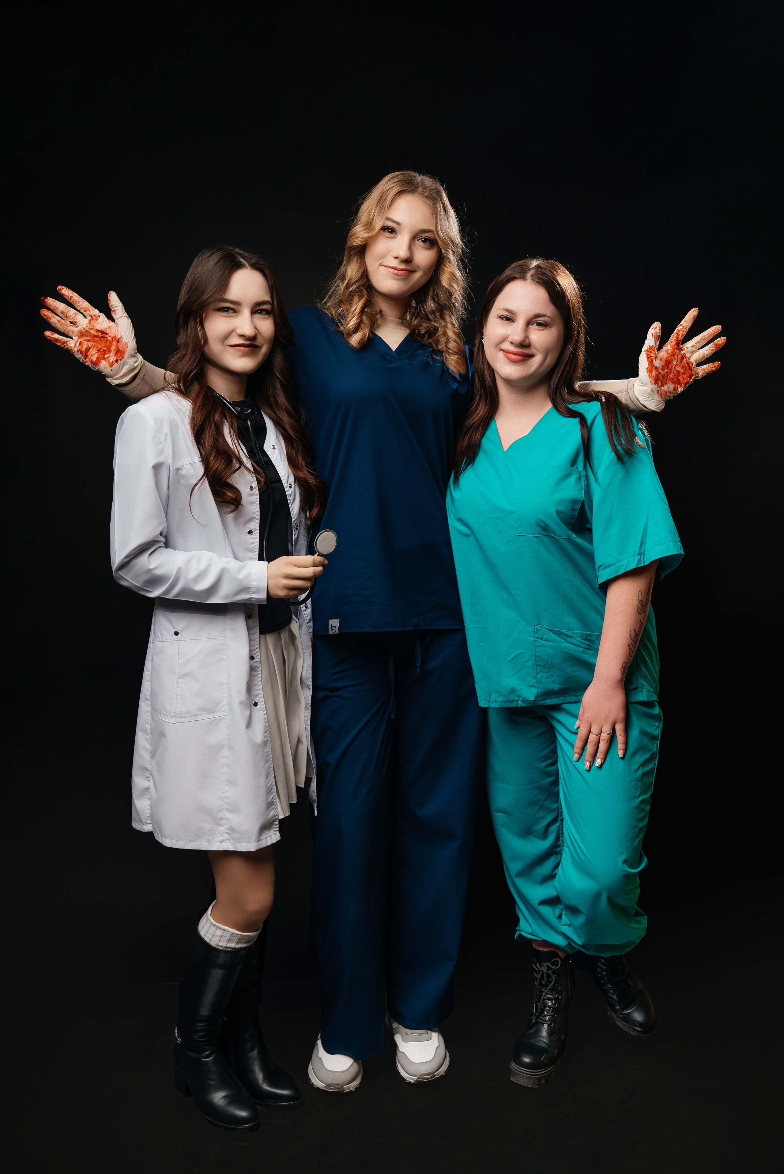 Nurses 2026. Школьный фотограф в Валуйках. Фотосессии для выпускников и изготовление выпускных альбомов в городе Валуйки и в Белгородской области
