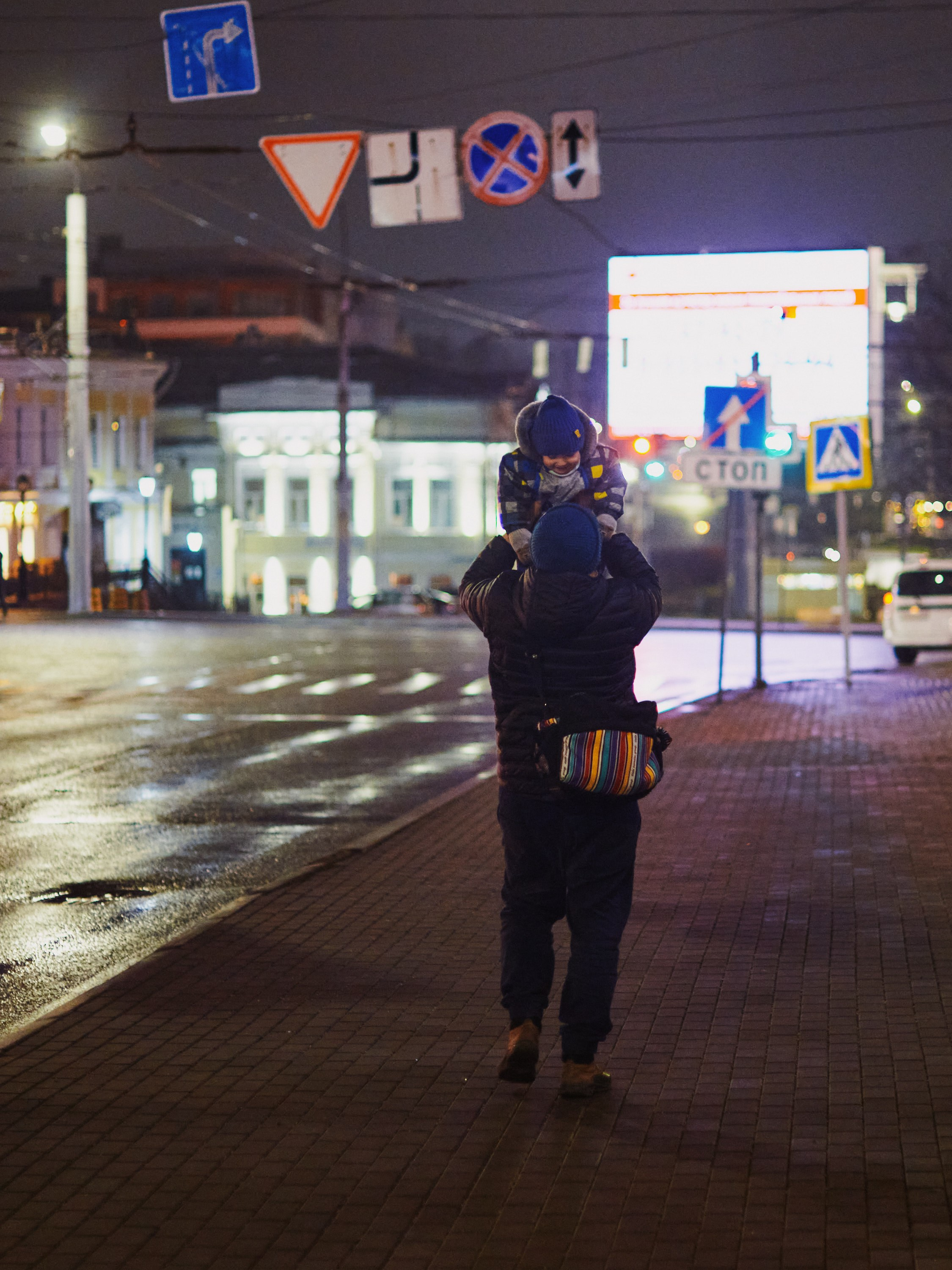 Ночной город. Фотограф для маркетплейсов в Иваново | Съемки одежды и белья