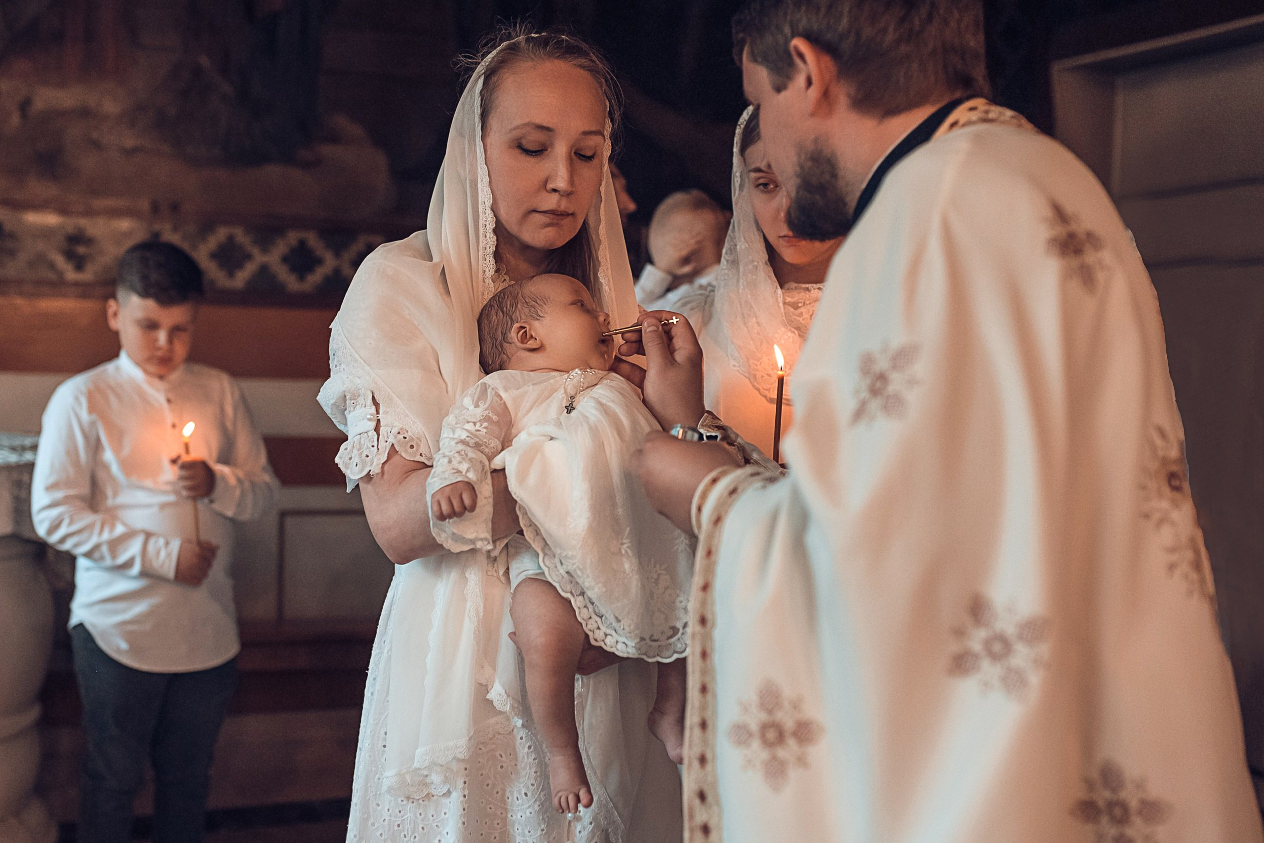 Крещение Ксении. Фотограф крещения и венчания ОКСАНА МАЙОРОВА