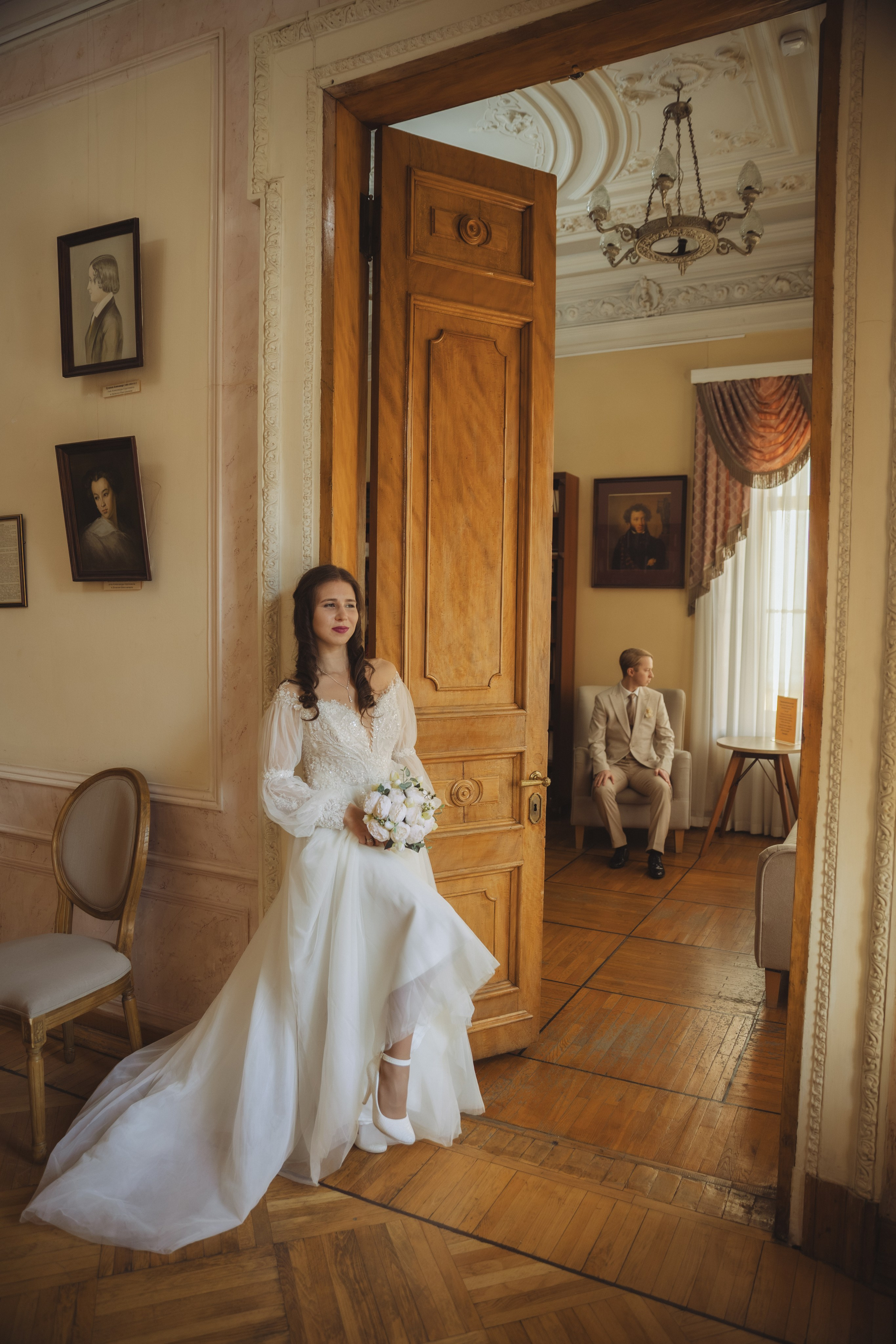 Моменты в особняке. Свадебный и семейный фотограф Москва и Московская область
