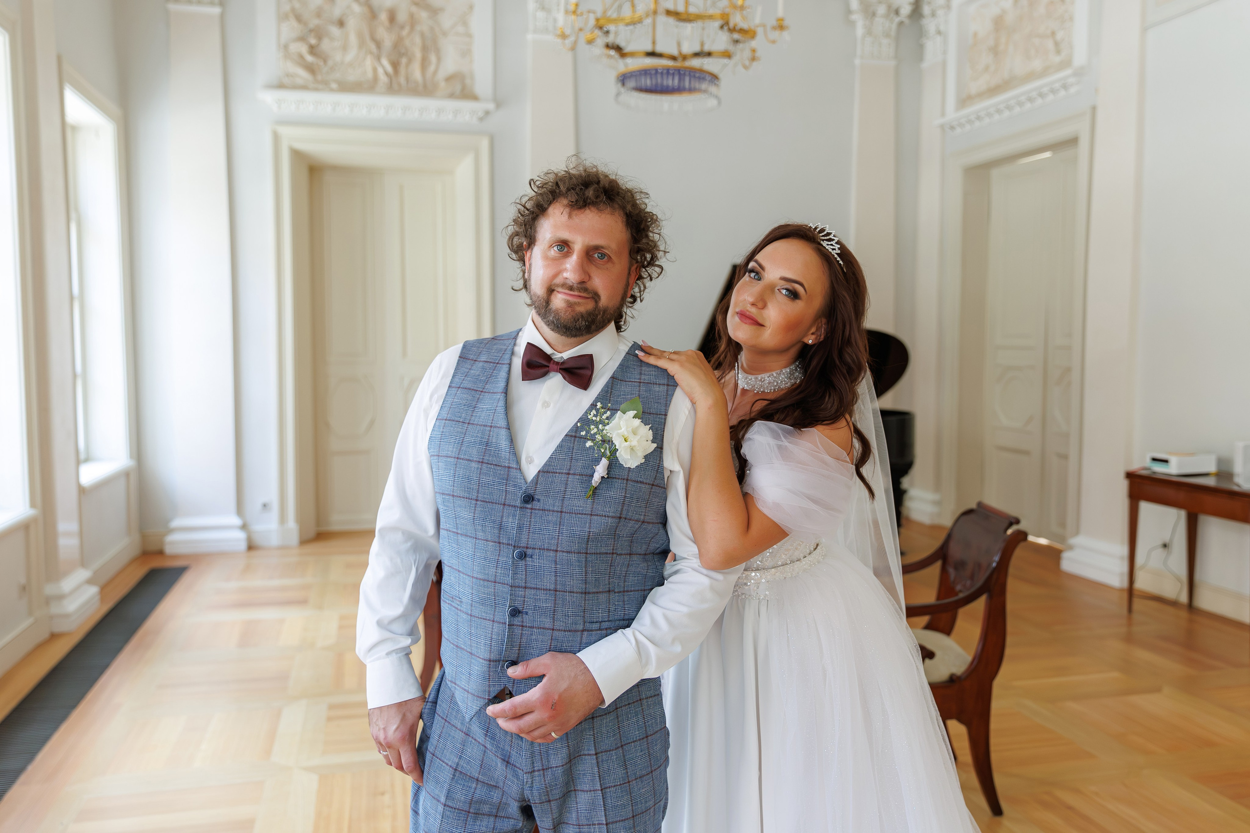 Регистрация брака в усадьбе Муравьевых-Апостолов. Свадебный фотограф Москва и МО Сергей Киржаев