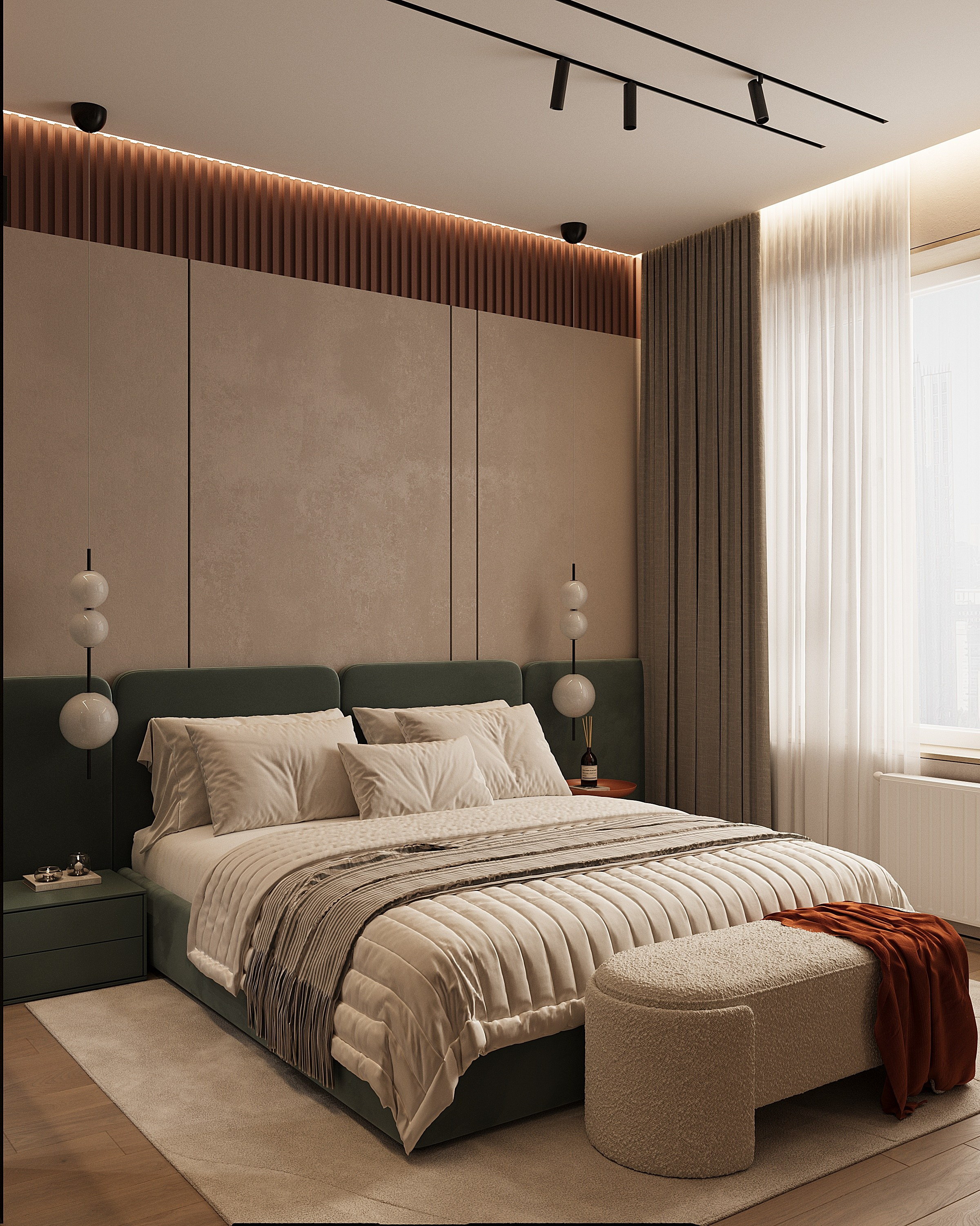 ЖК Символ 62 кв.м, г. Санкт-Петербург. 3d визуализатор Анастасия Науменко